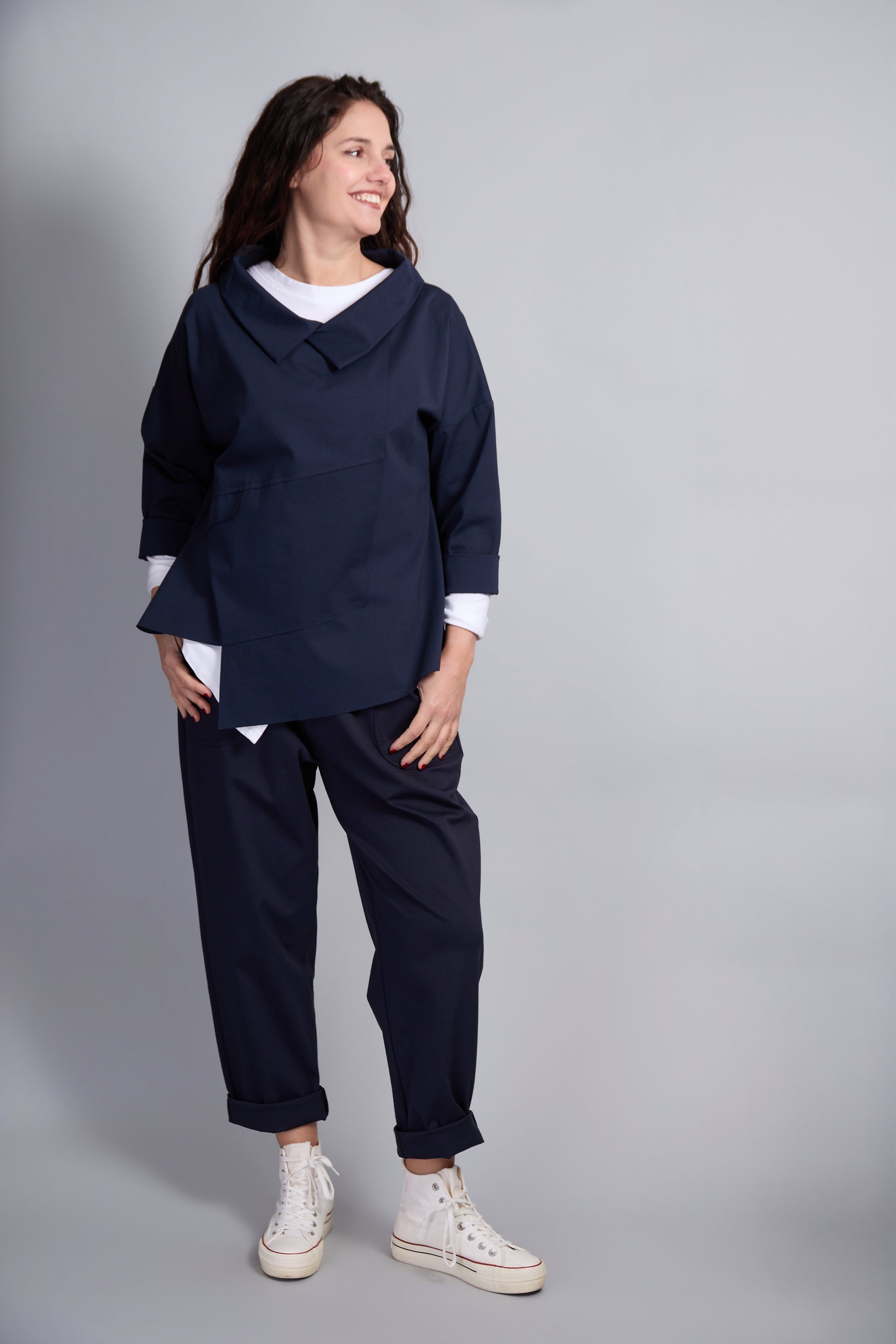 Pantalón Armanda Azul Marino