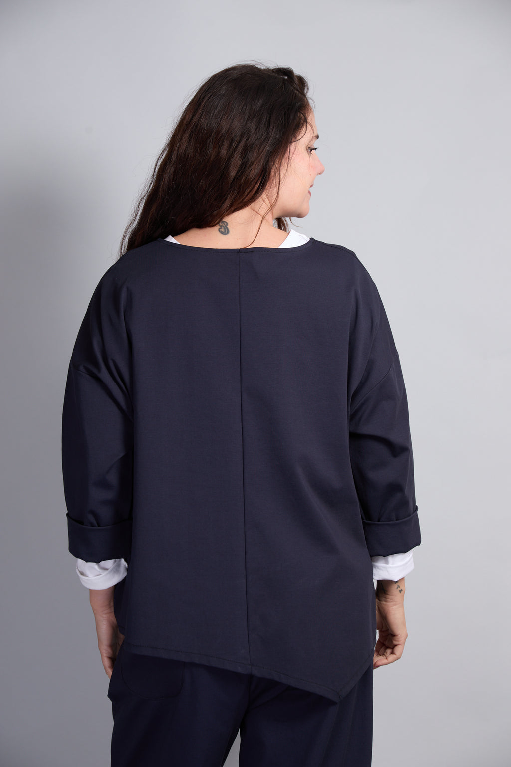 Blusa Sidney Azul Marino