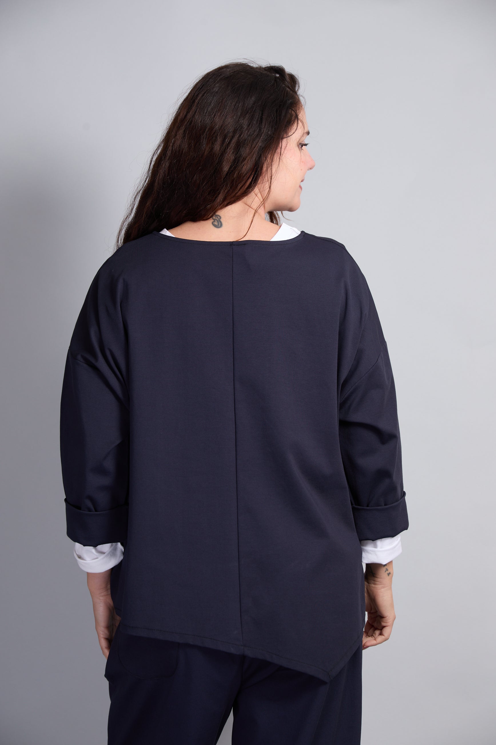 Blusa Sidney Azul Marino