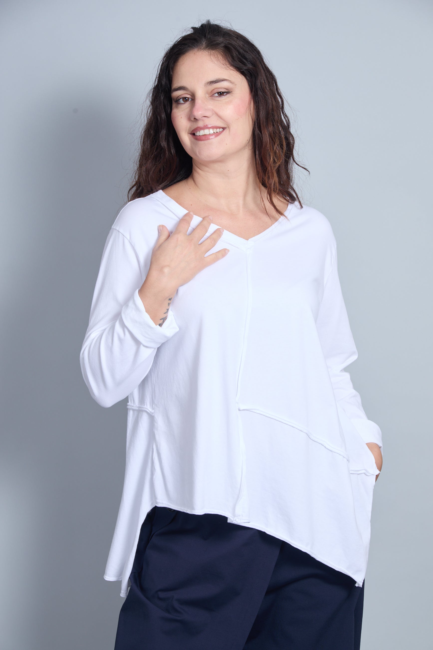 Camiseta Cipro Blanco