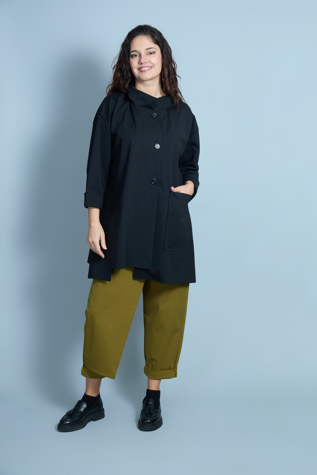 Chaqueta Taiwan Negro