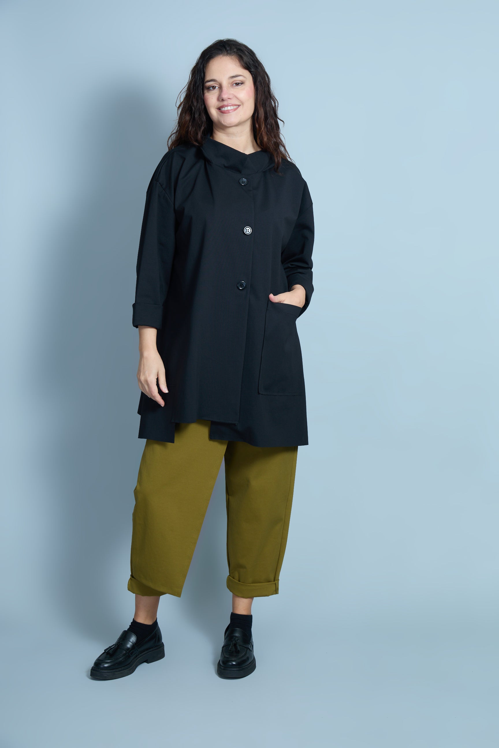 Chaqueta Taiwan Negro