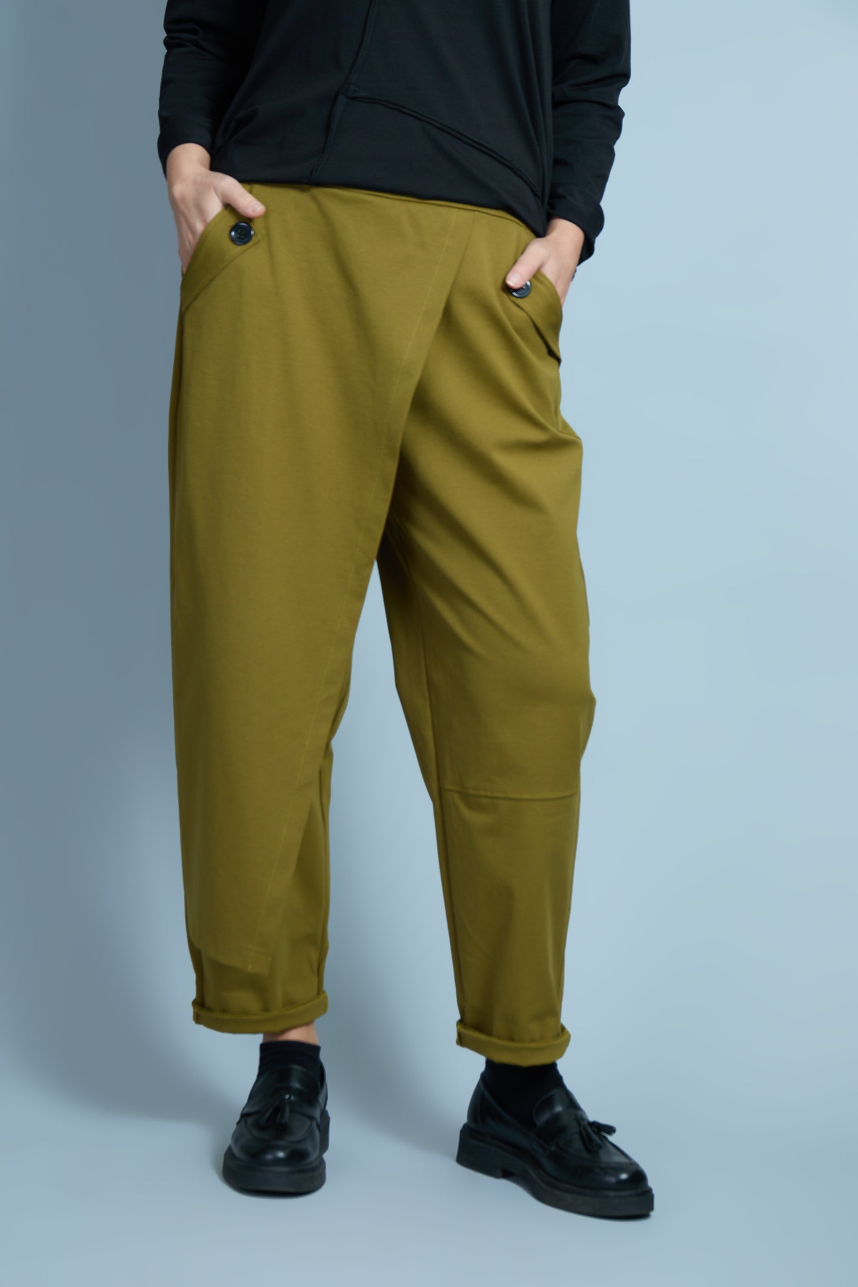 Pantalón Alba Verde Oliva