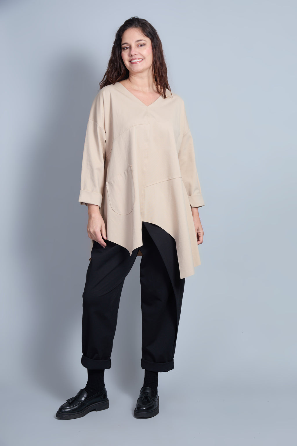 Blusa Malindi Marfil