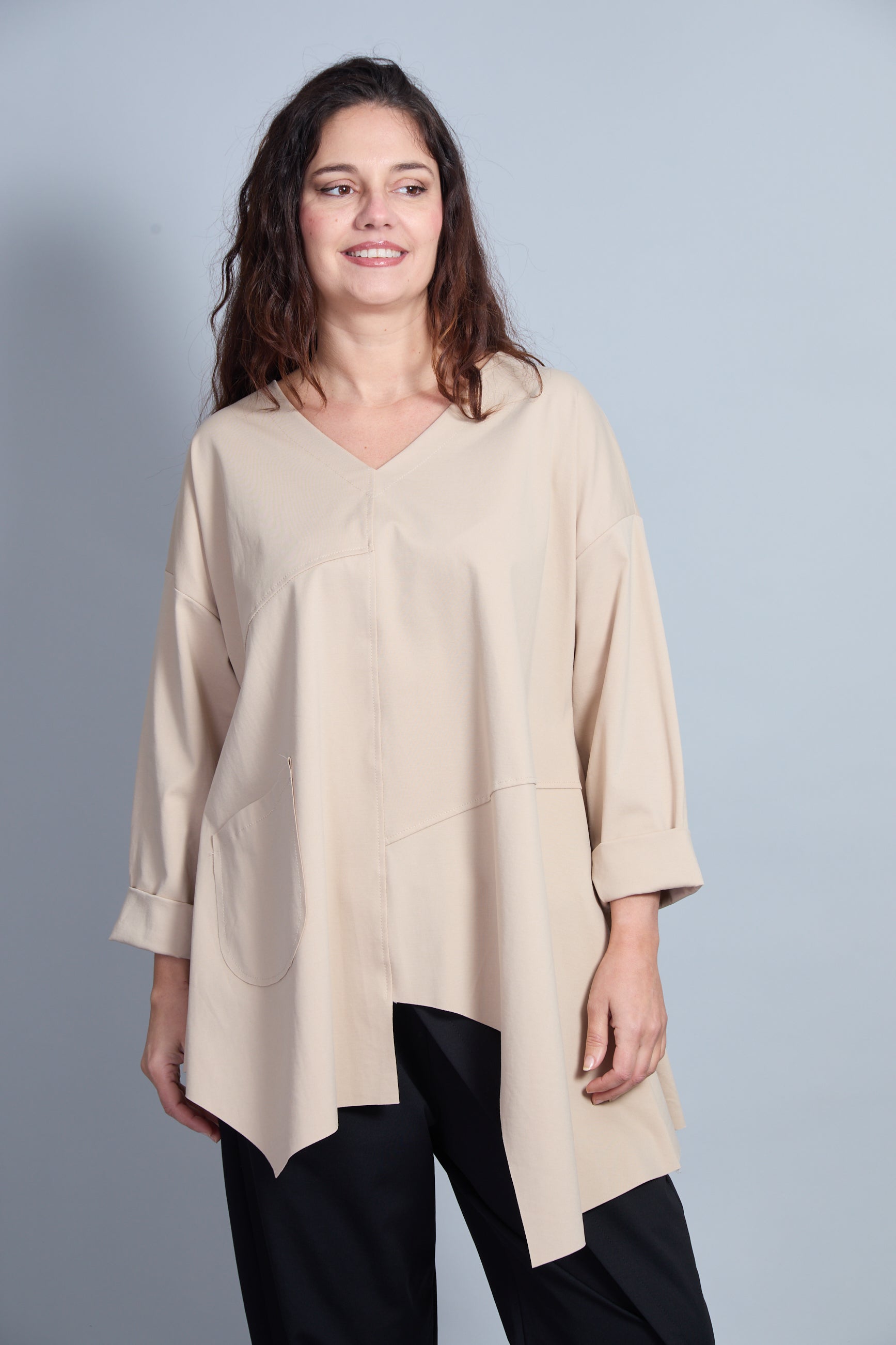 Blusa Malindi Marfil