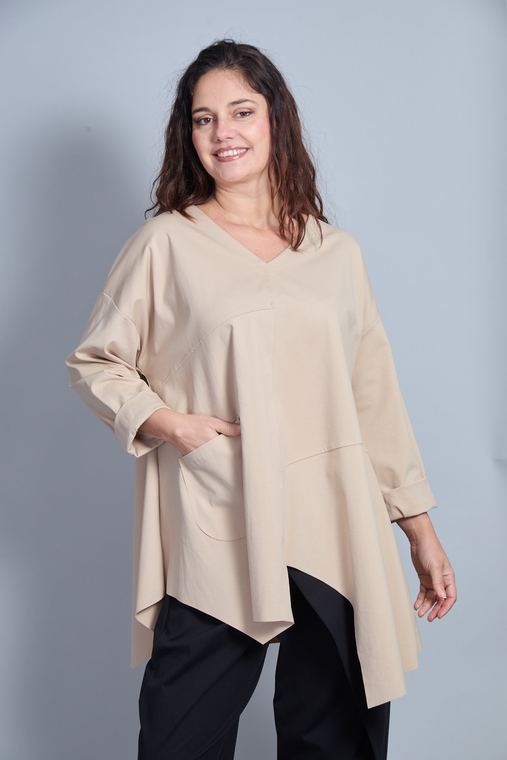 Blusa Malindi Marfil