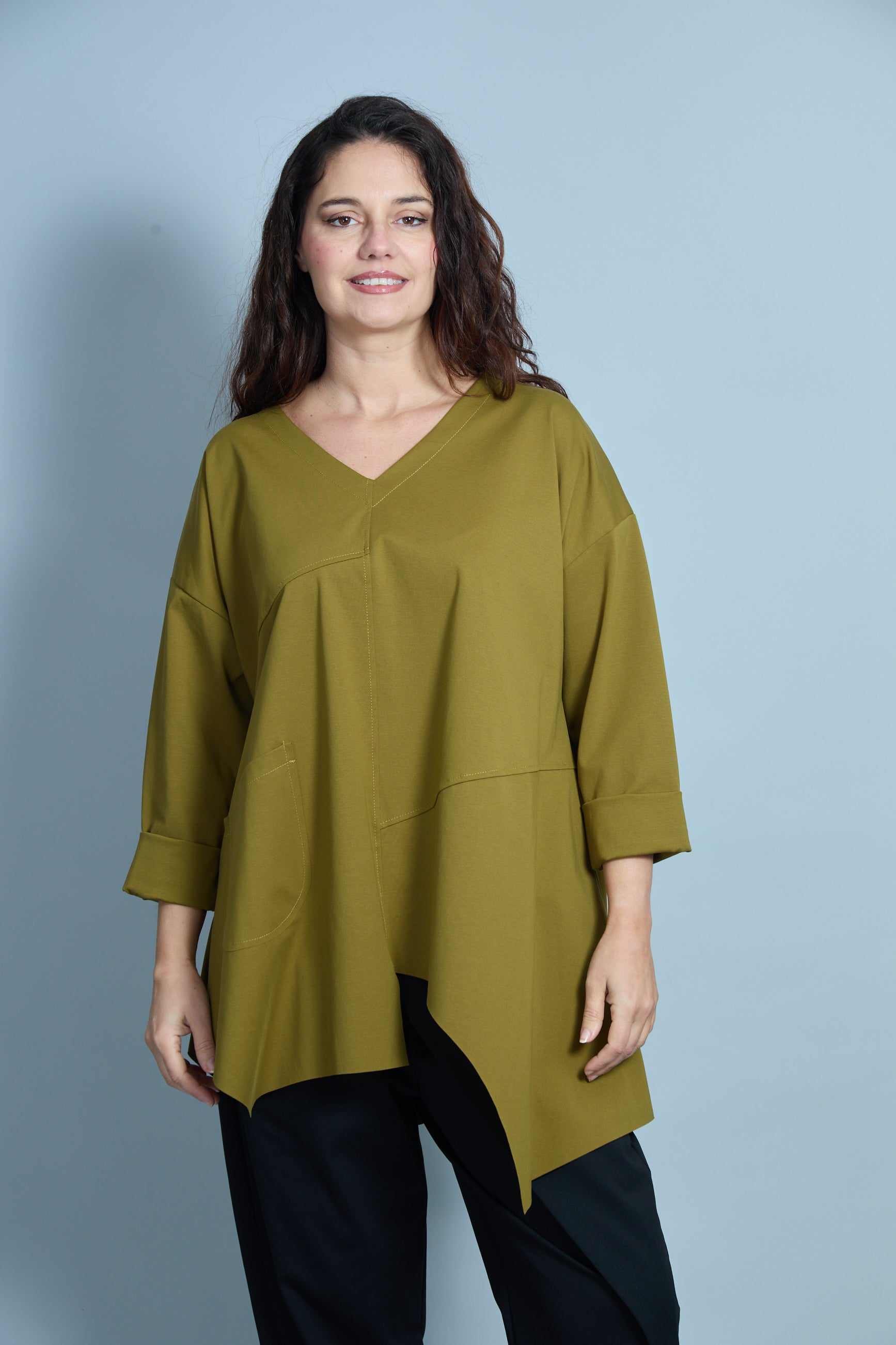 Blusa Malindi Verde Oliva