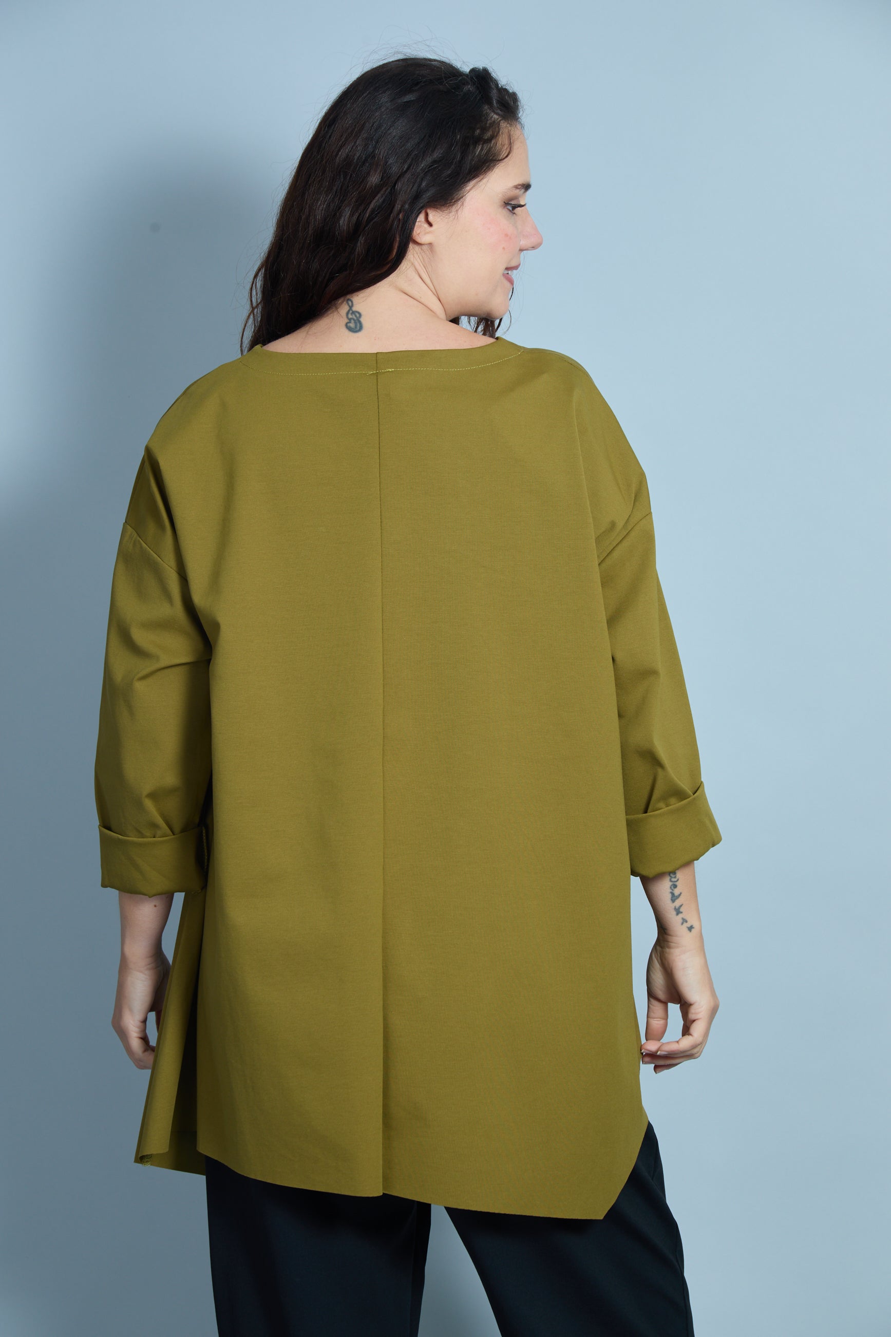 Blusa Malindi Verde Oliva