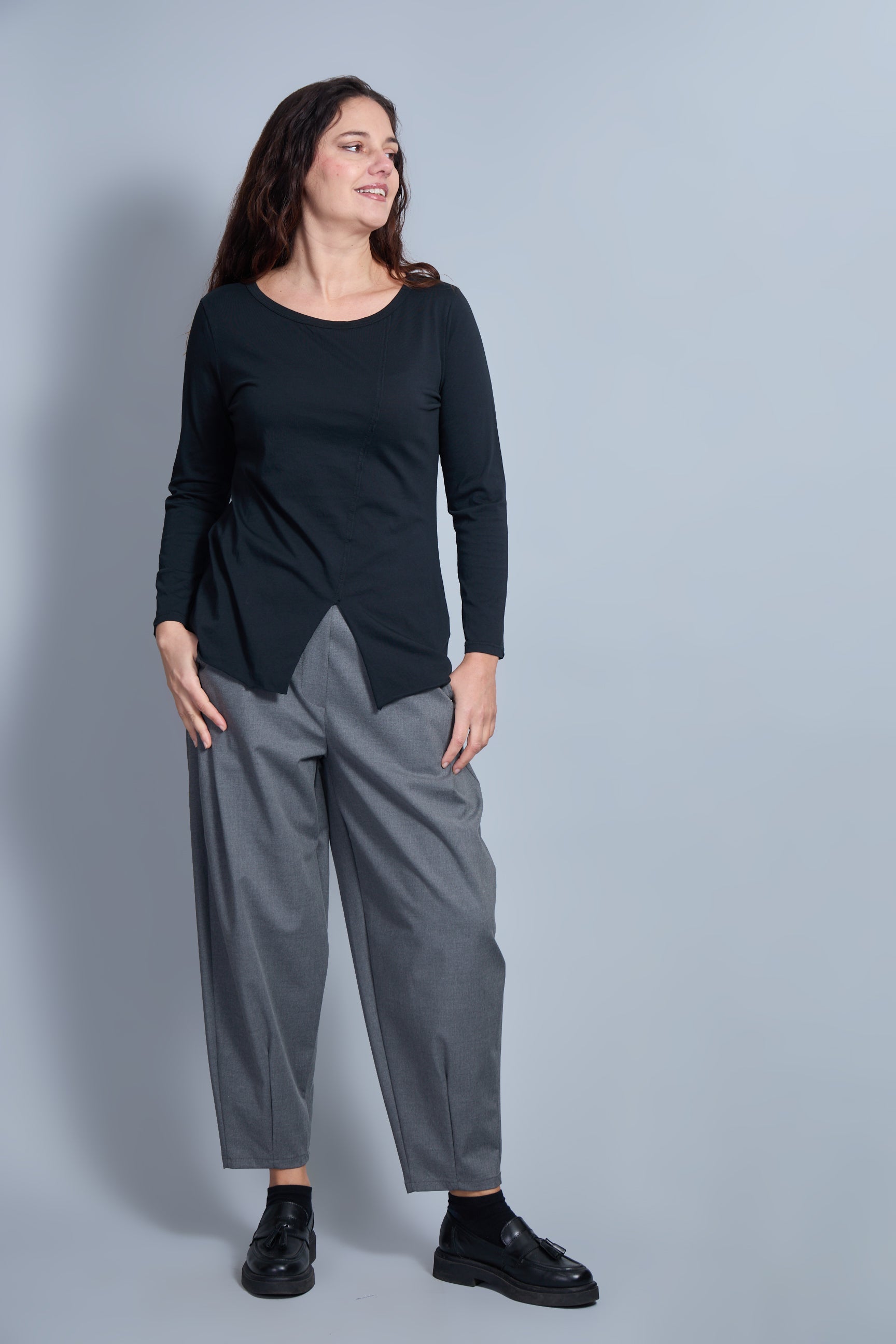 Pantalón Puglia Gris Antracita