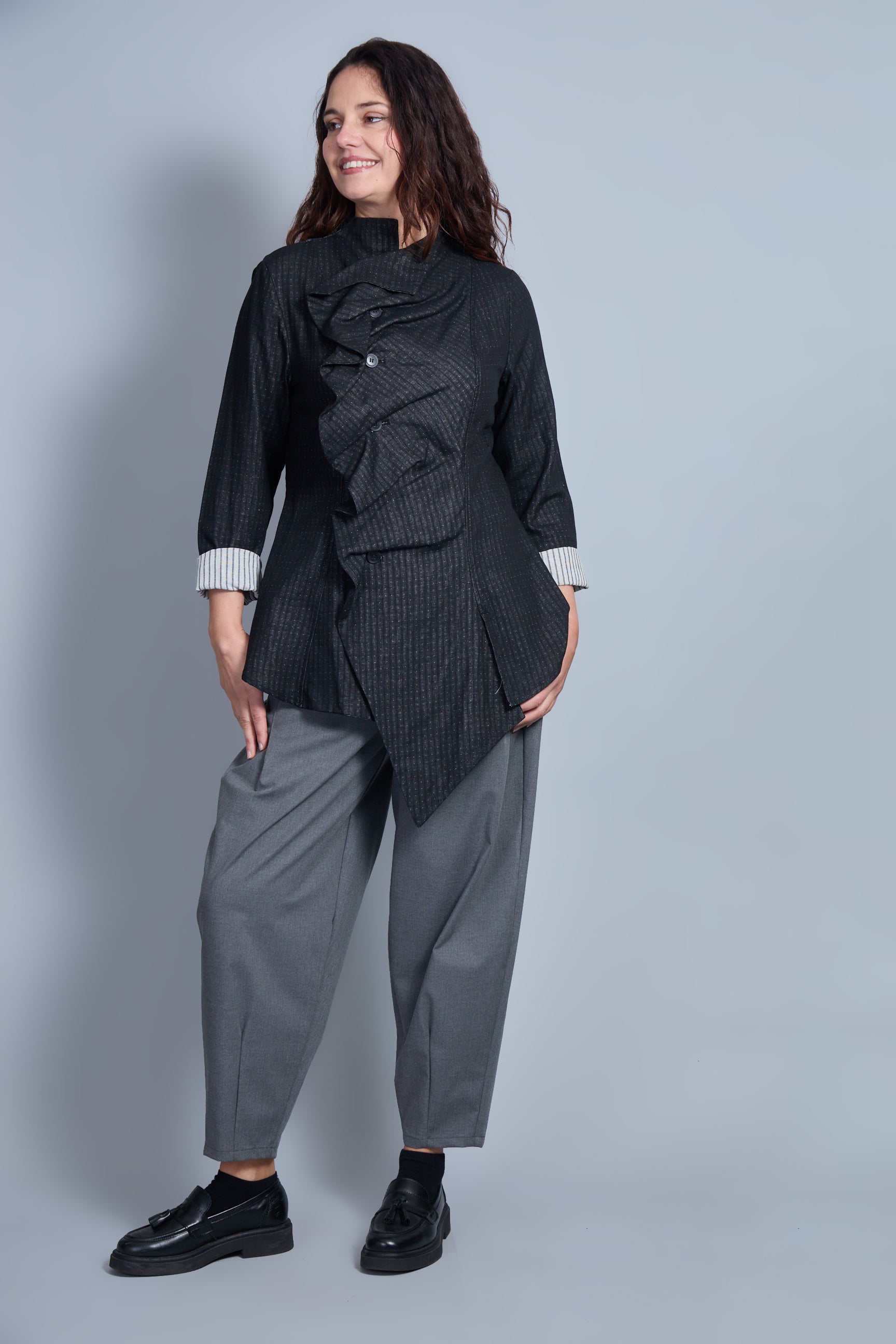 Pantalón Puglia Gris Antracita