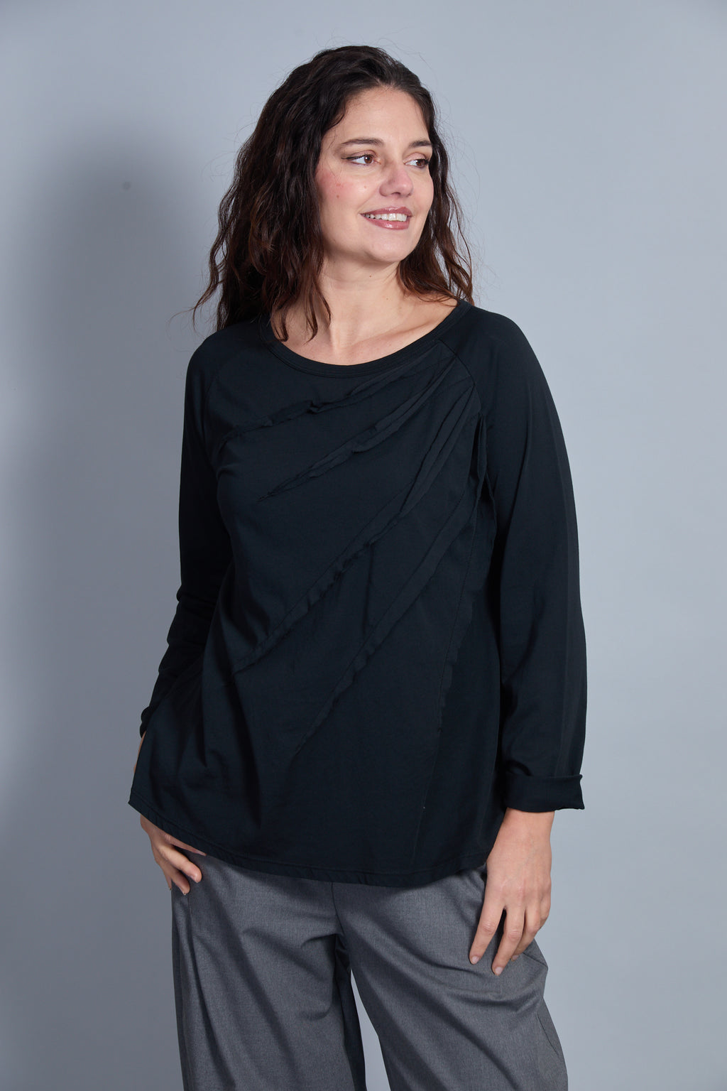 Camiseta Antigua Negro