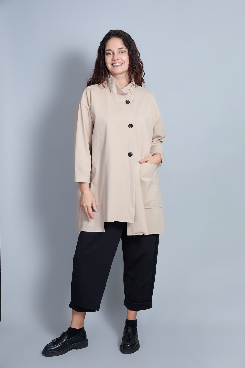 Chaqueta Taiwan Marfil