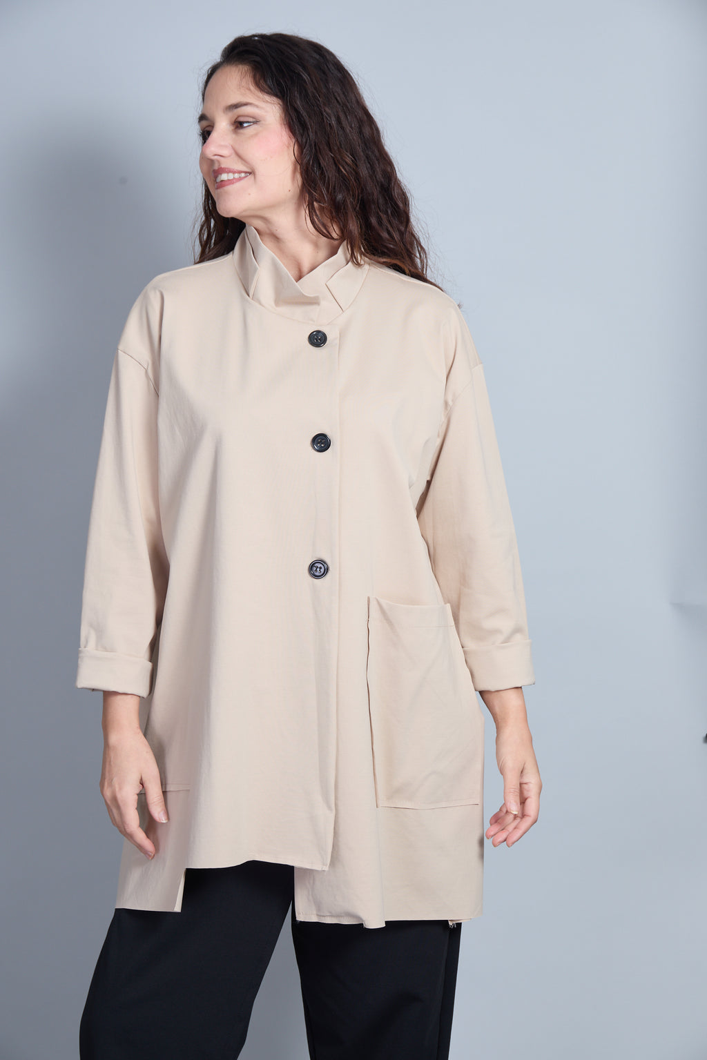 Chaqueta Taiwan Marfil