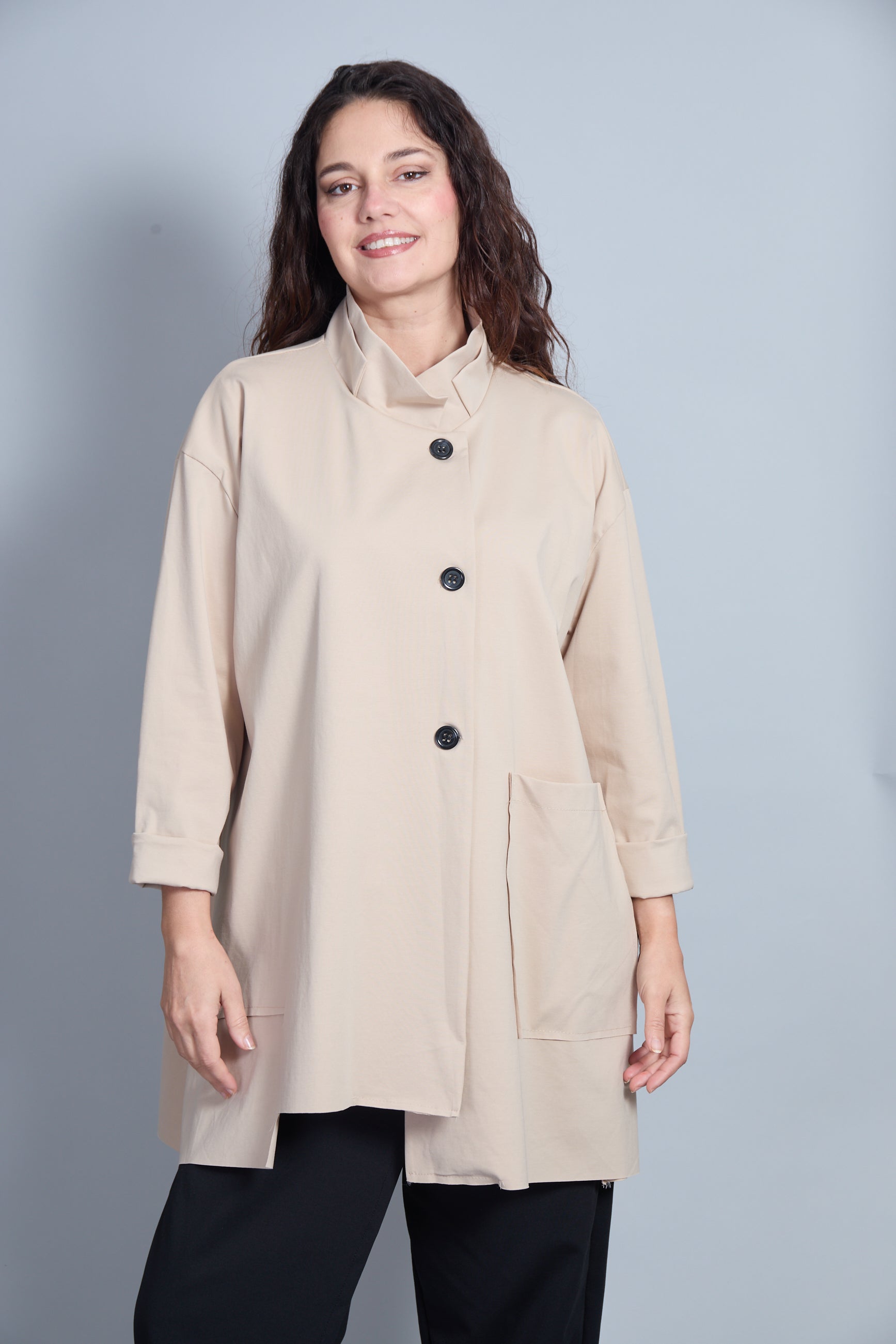 Chaqueta Taiwan Marfil