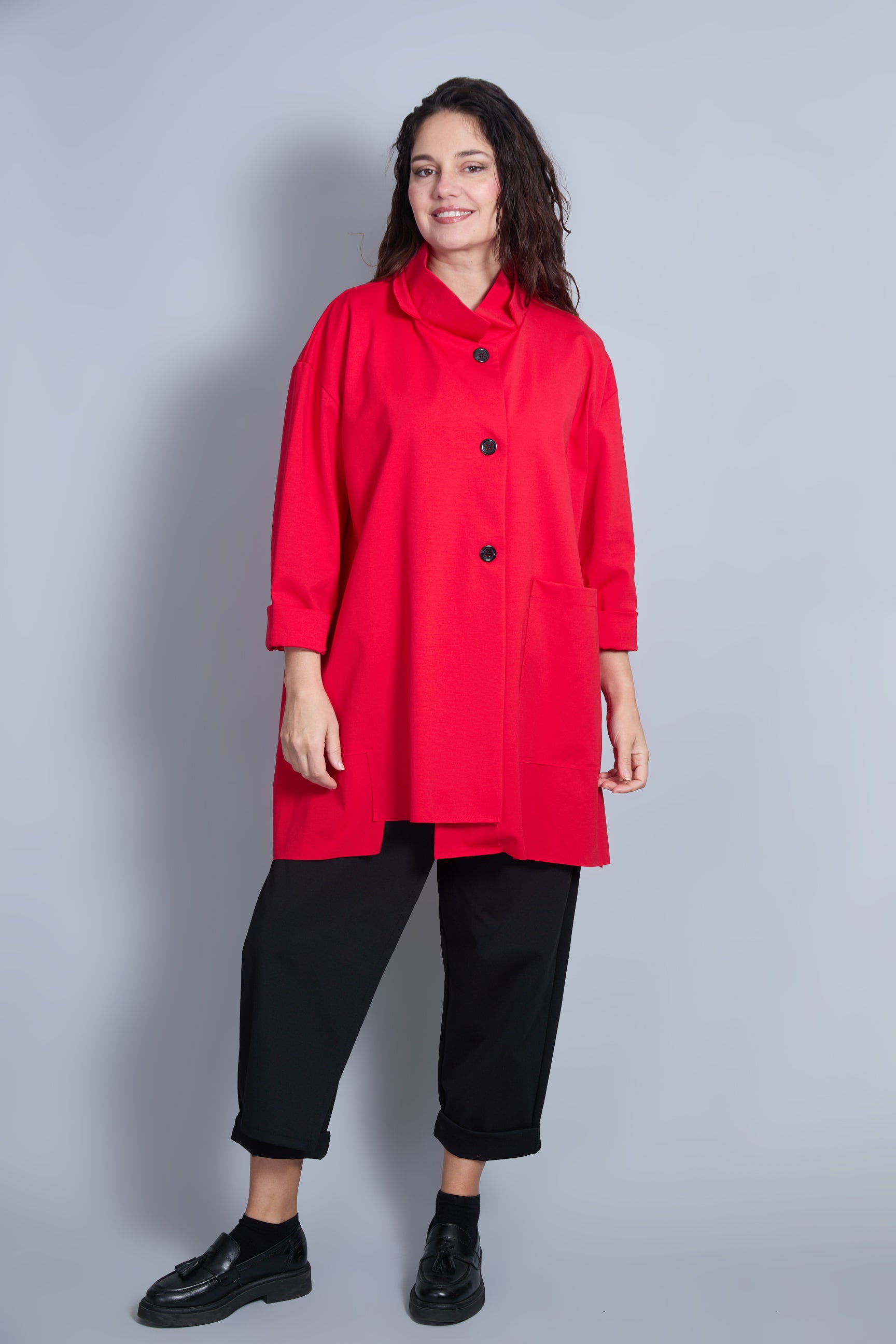 Chaqueta Taiwan Rojo