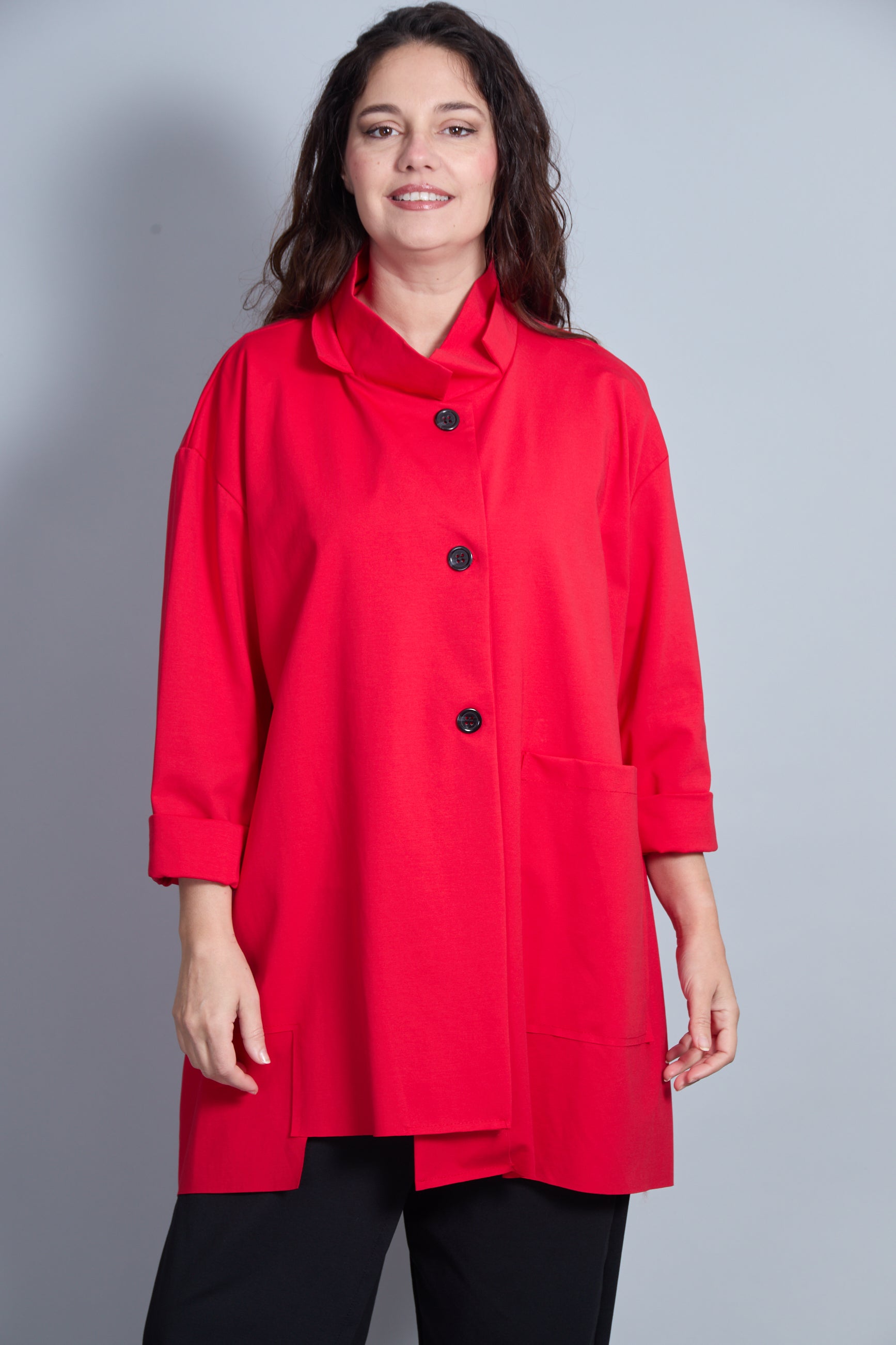 Chaqueta Taiwan Rojo