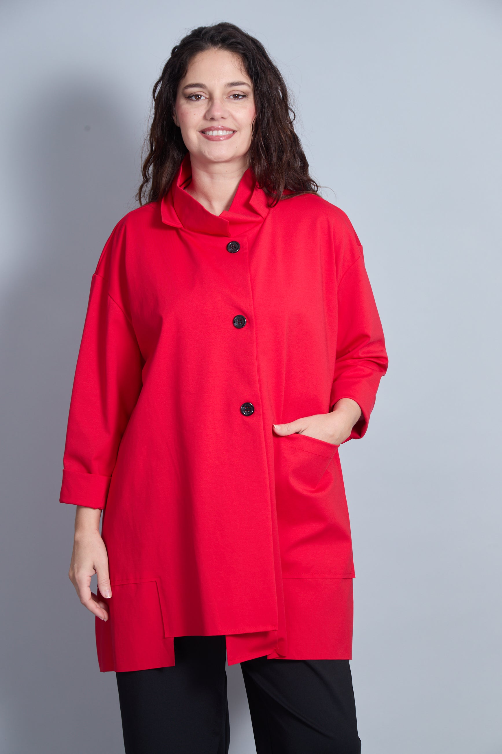 Chaqueta Taiwan Rojo