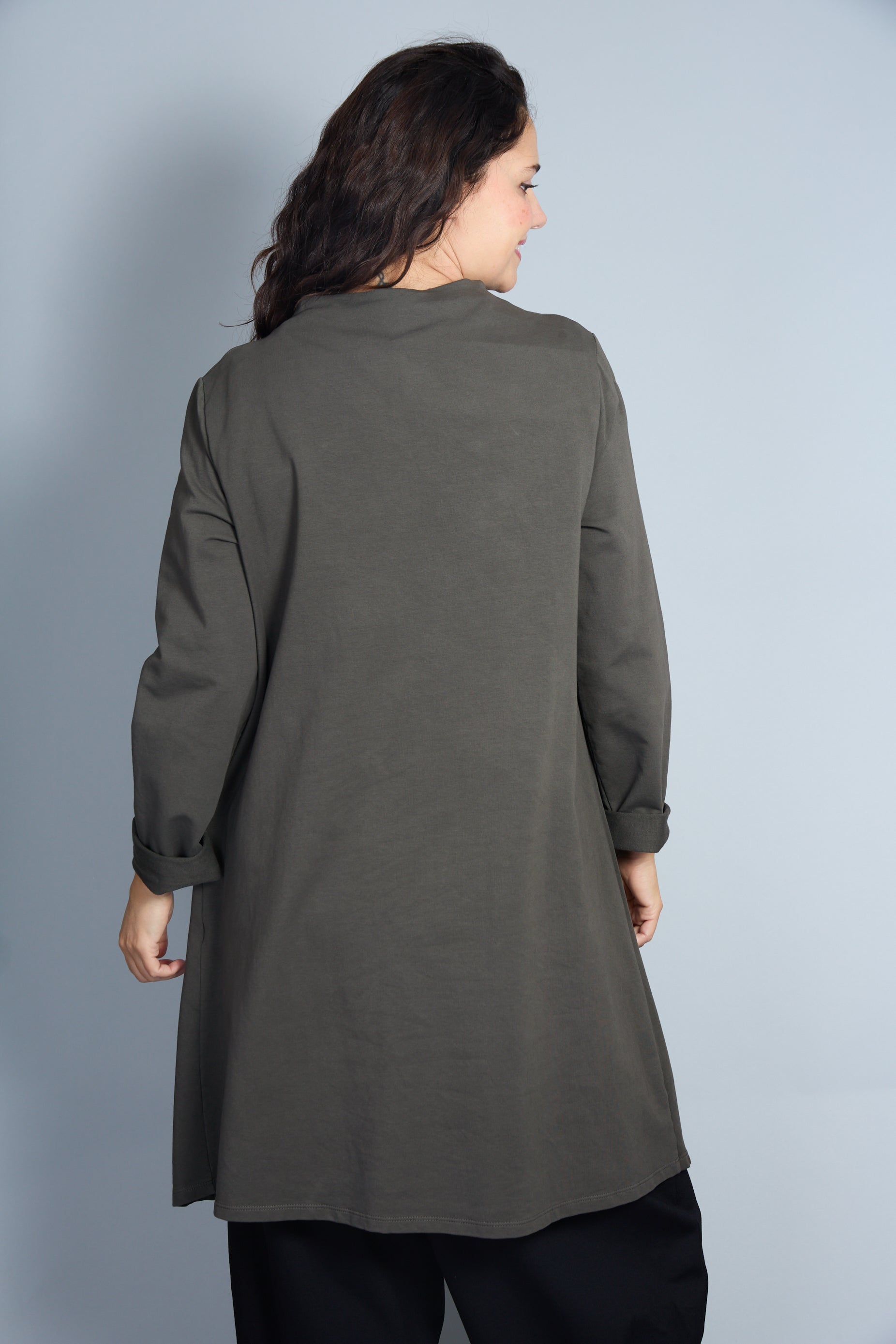 Blusa Modelo VIvi Color Verde Militar