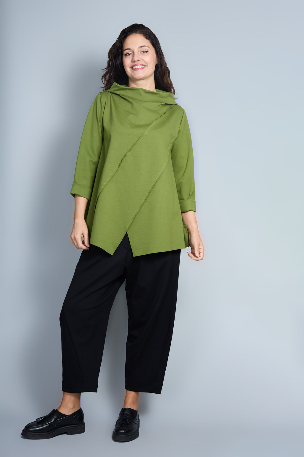 Blusa Modelo Ornella Color Verde Vivo
