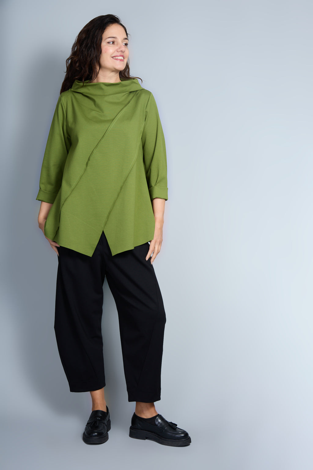 Blusa Modelo Ornella Color Verde Vivo
