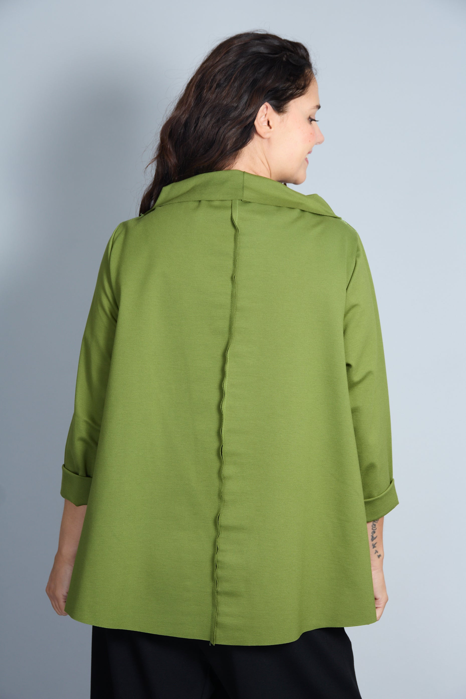 Blusa Modelo Ornella Color Verde Vivo