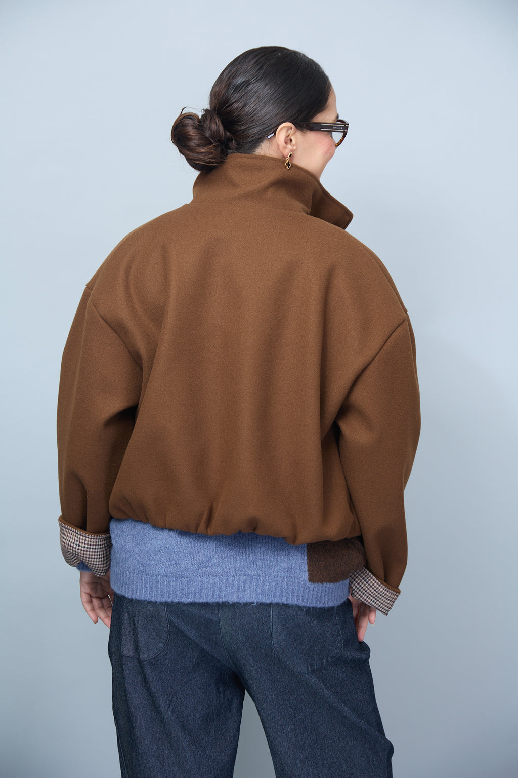 Chaqueta Mirta Tabaco