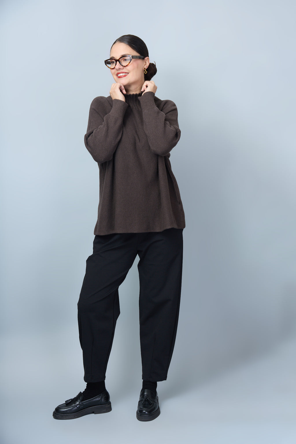 Jersey Polly Marrón