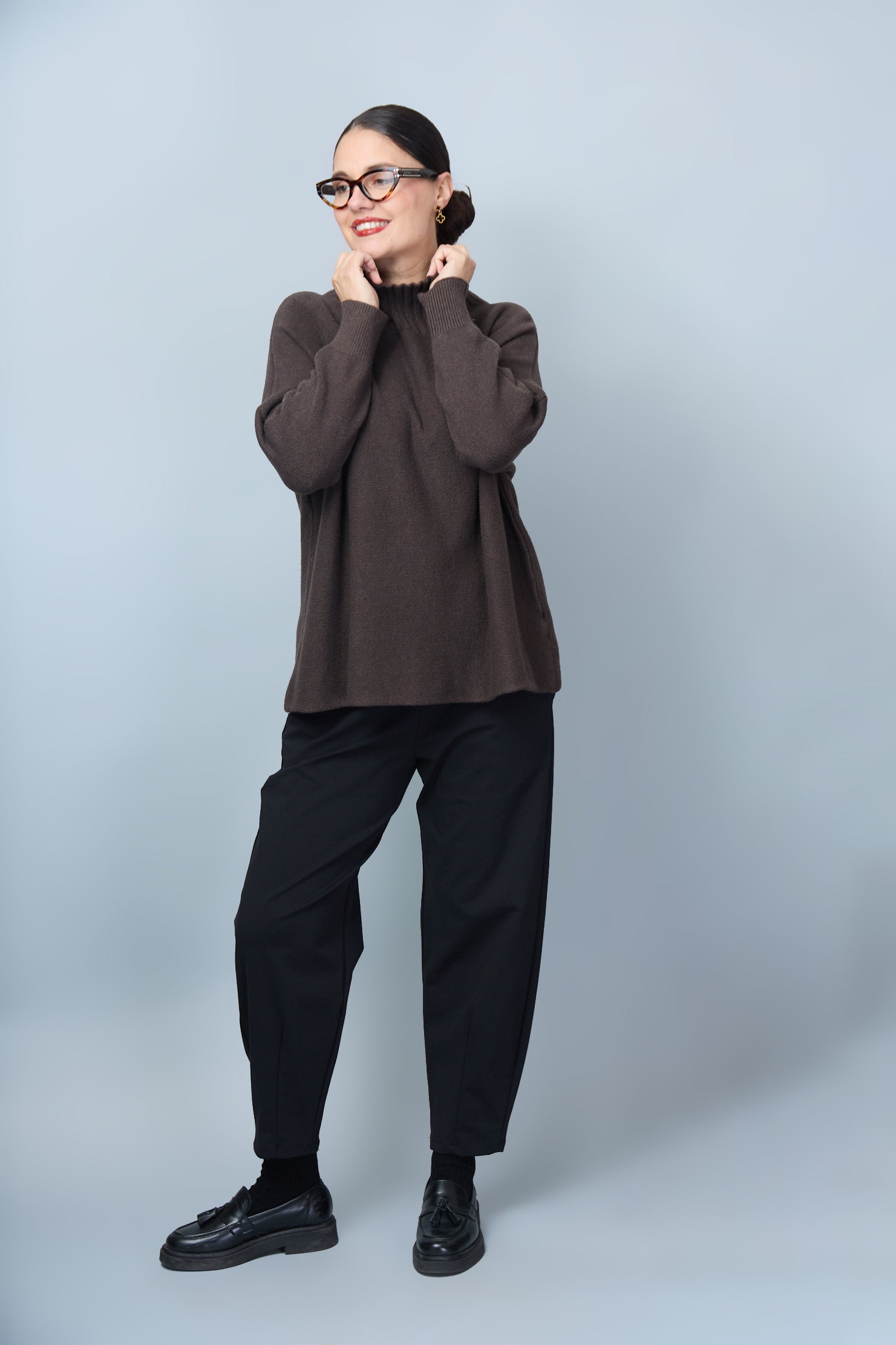 Jersey Polly Marrón