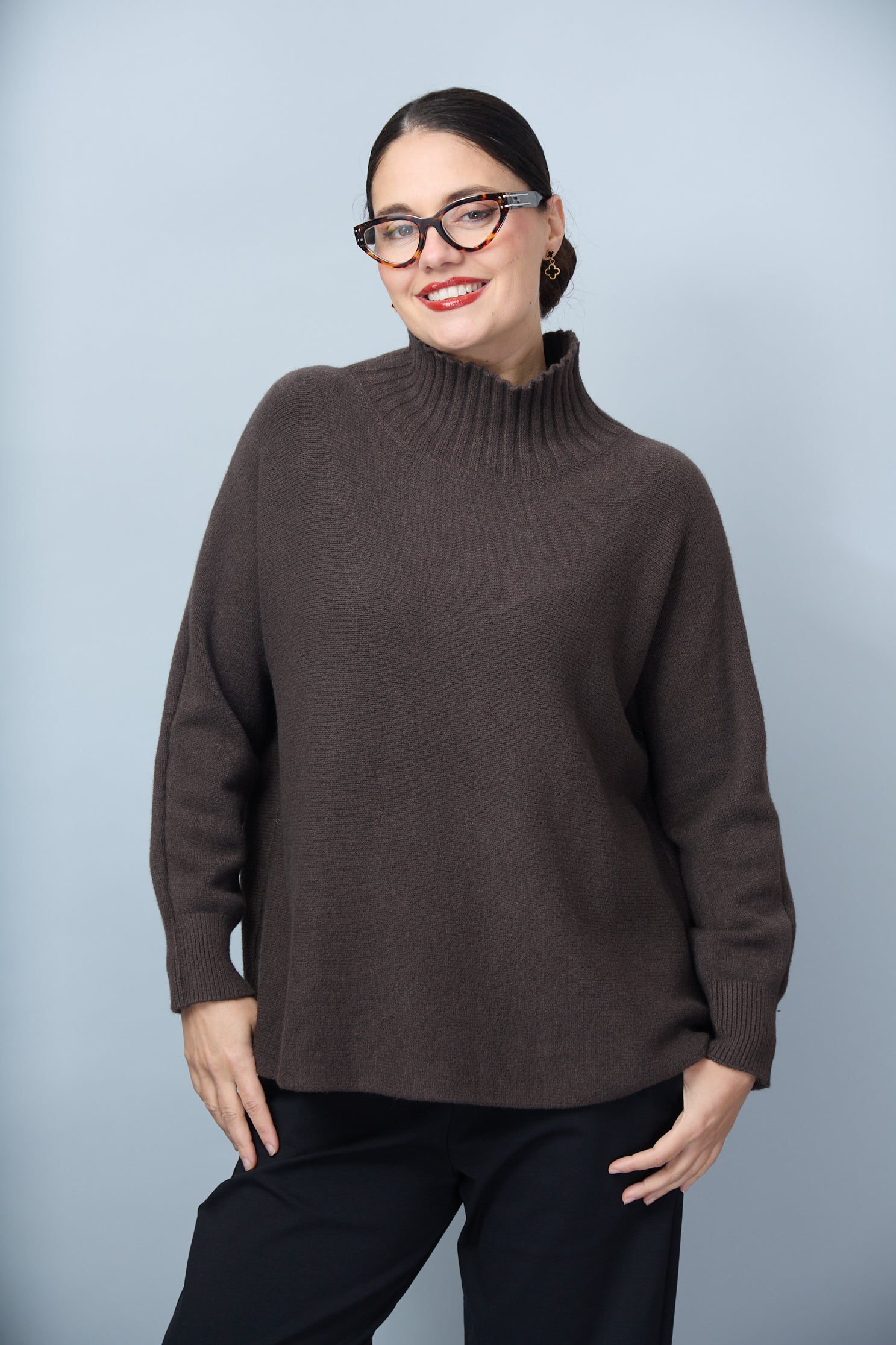 Jersey Polly Marrón