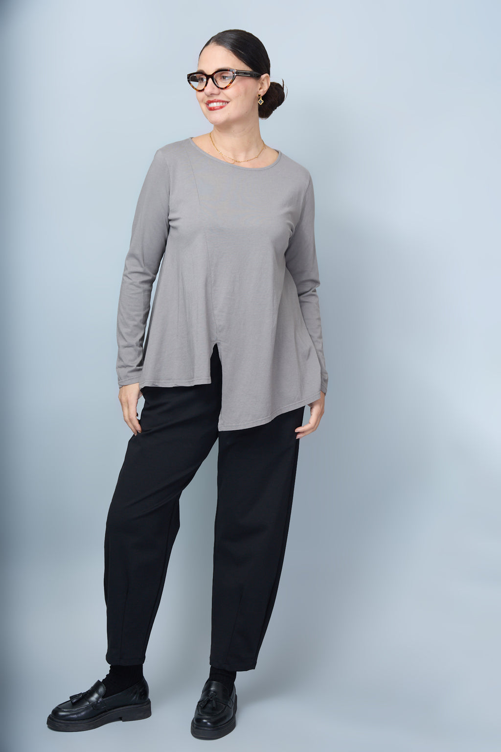 Camiseta Edurne Taupe