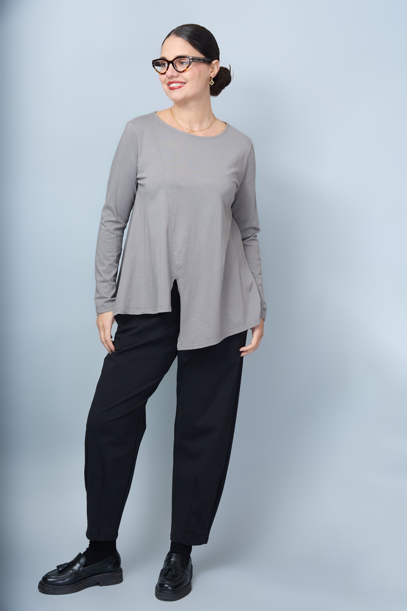 Camiseta Edurne Taupe