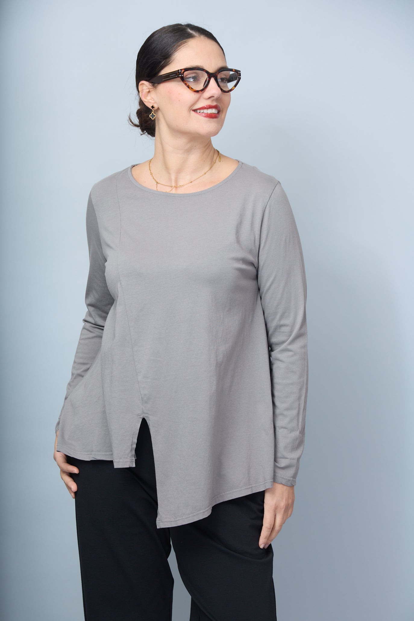 Camiseta Edurne Taupe