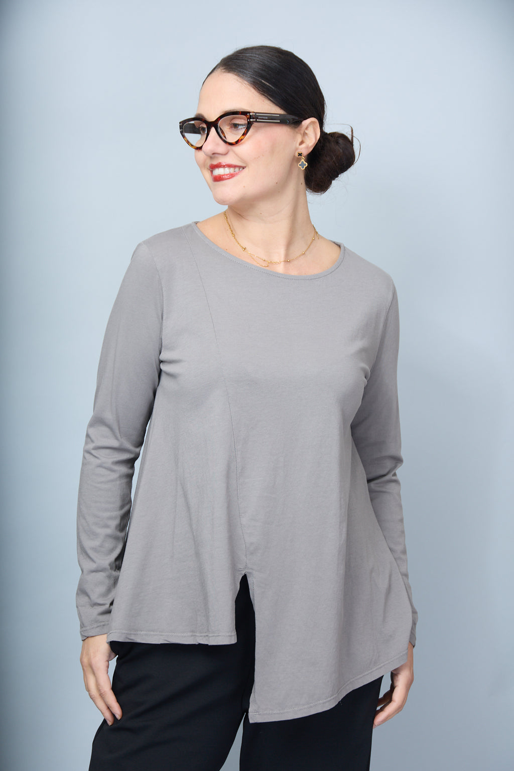 Camiseta Edurne Taupe