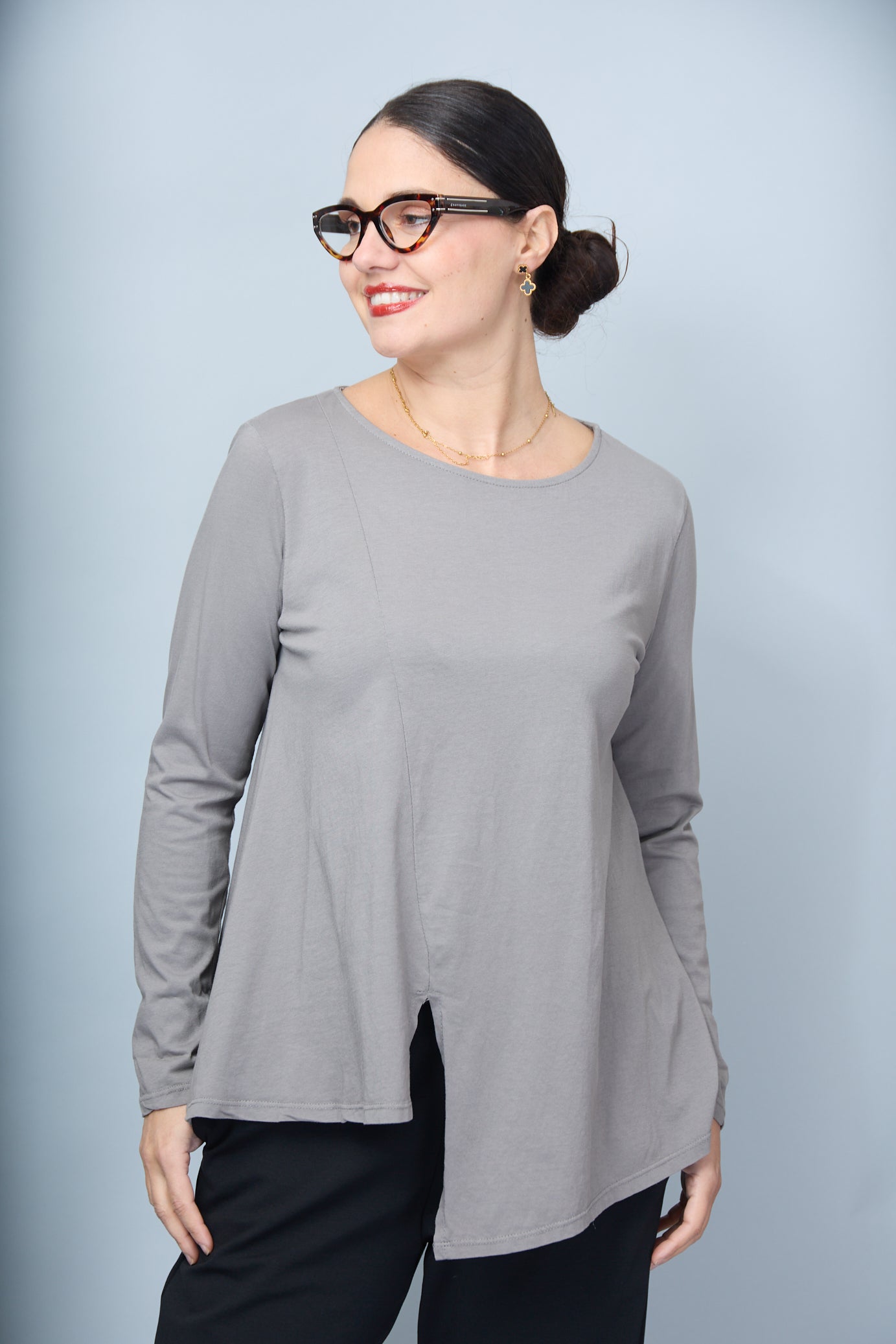 Camiseta Edurne Taupe