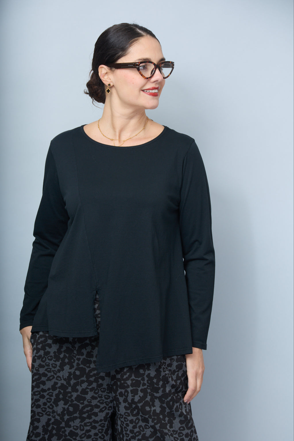 Camiseta Edurne Negro