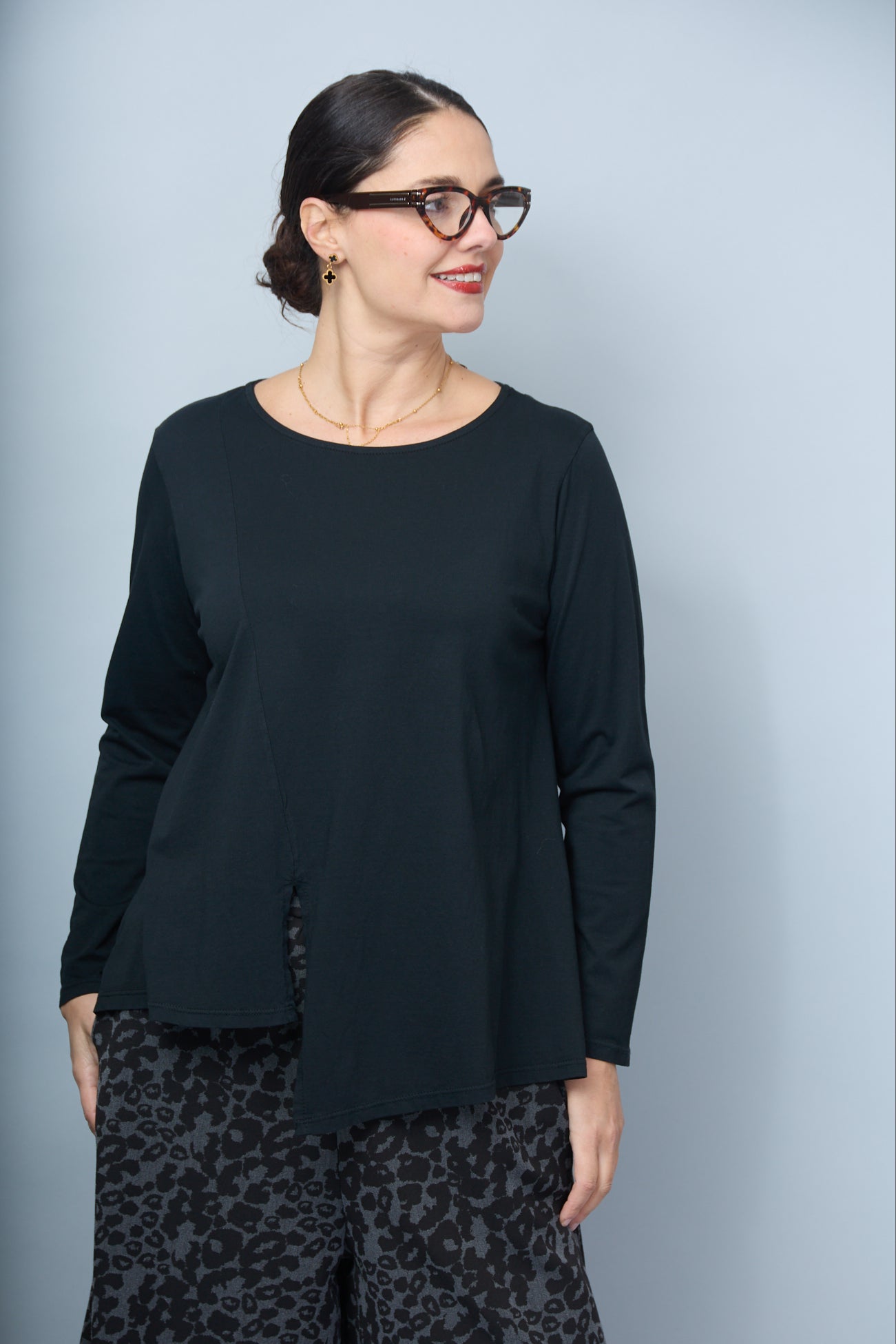 Camiseta Edurne Negro