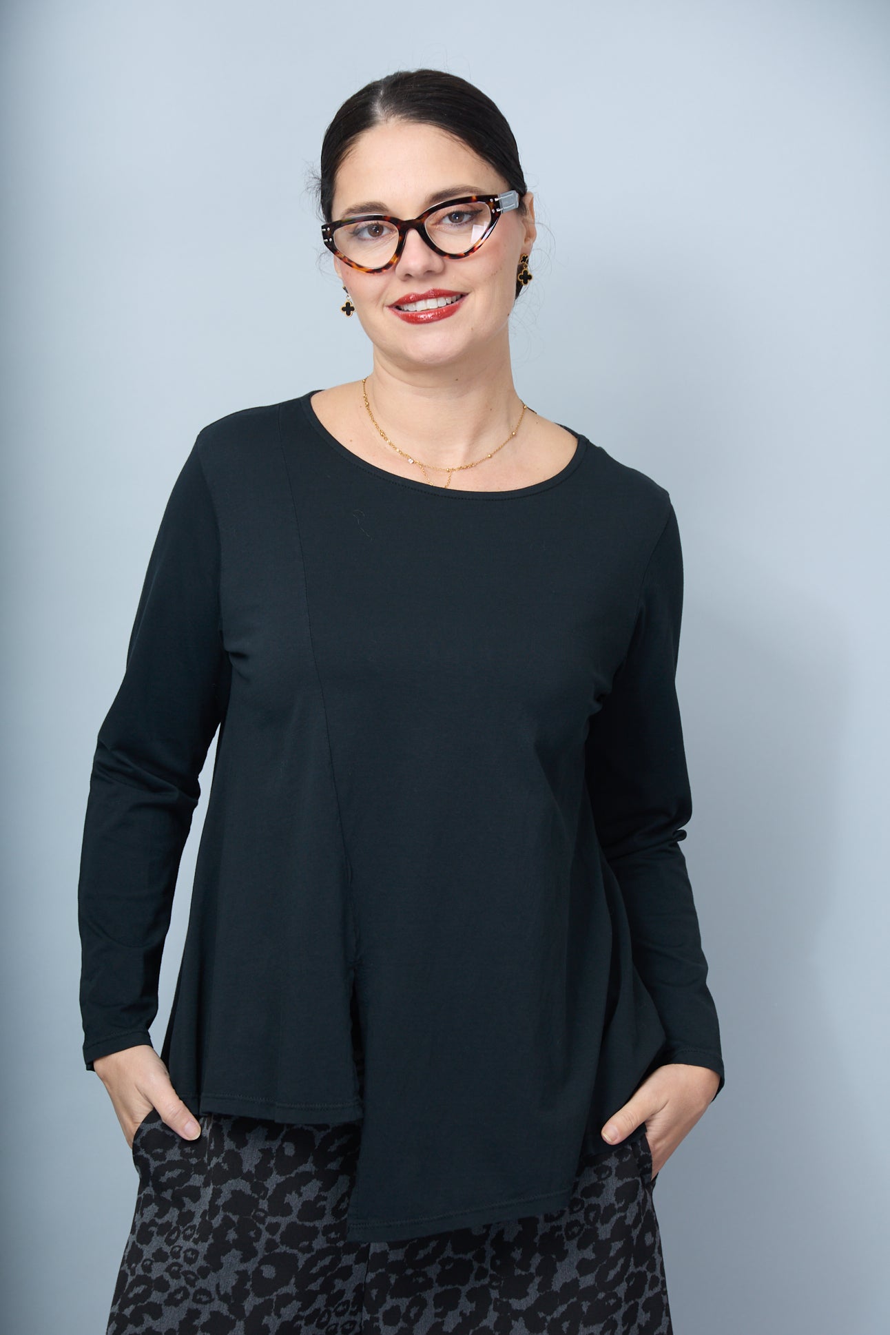 Camiseta Edurne Negro