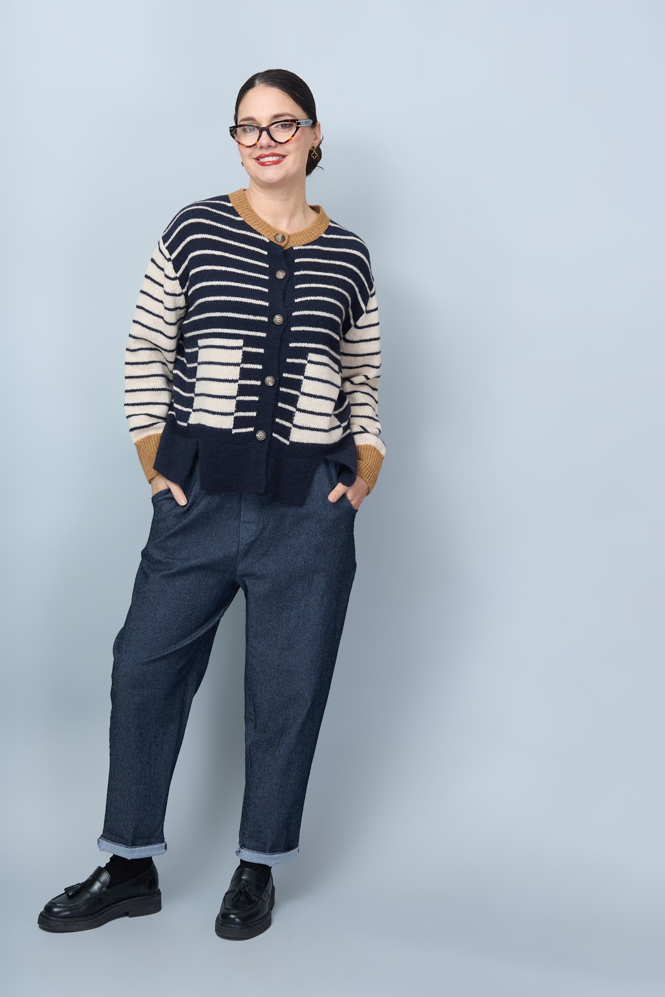 Chaqueta Asunción Azul Marino