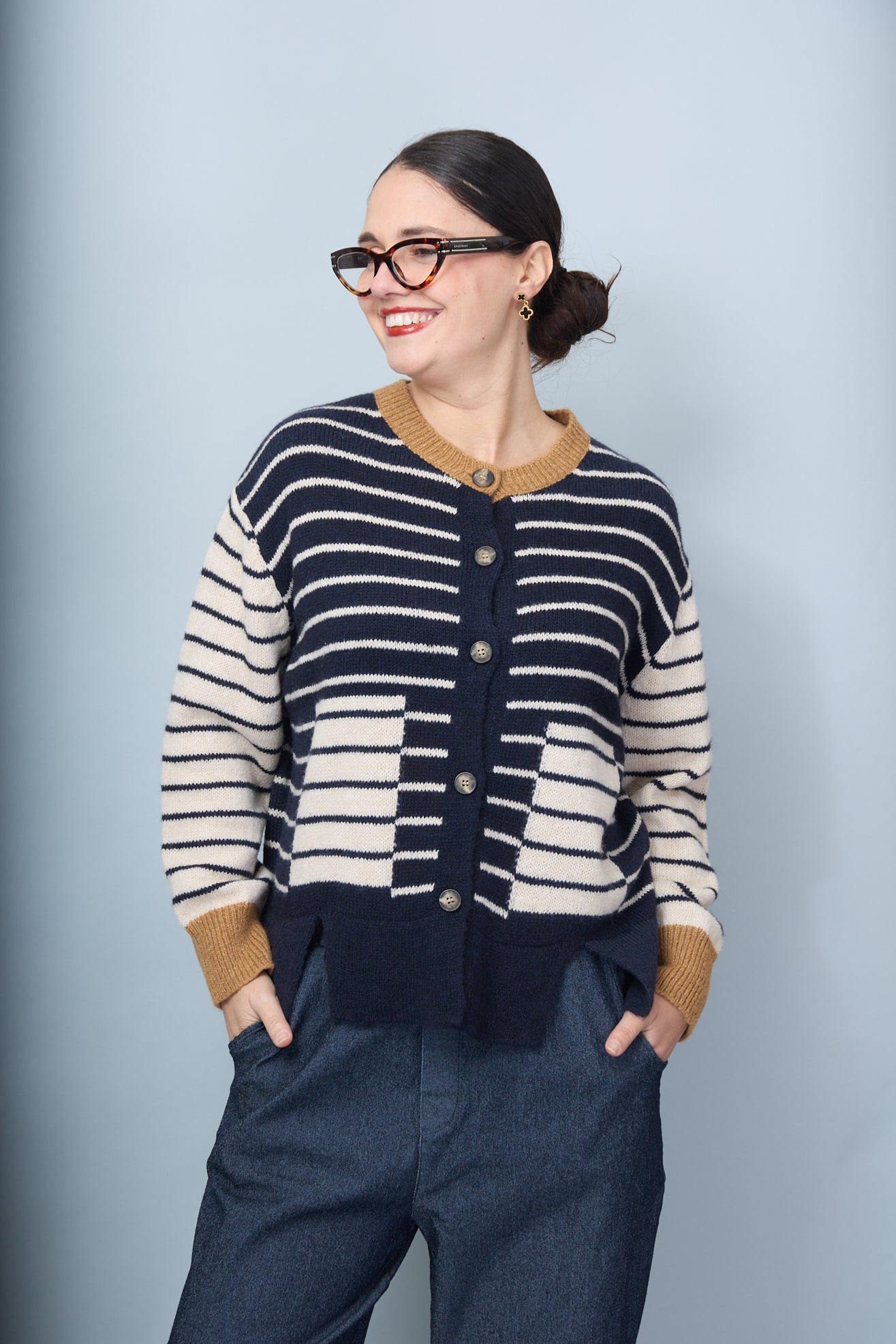 Chaqueta Asunción Azul Marino