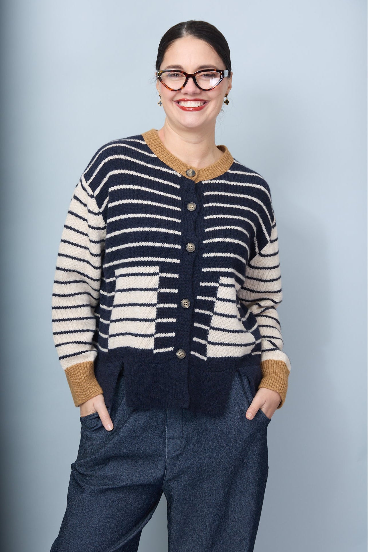 Chaqueta Asunción Azul Marino