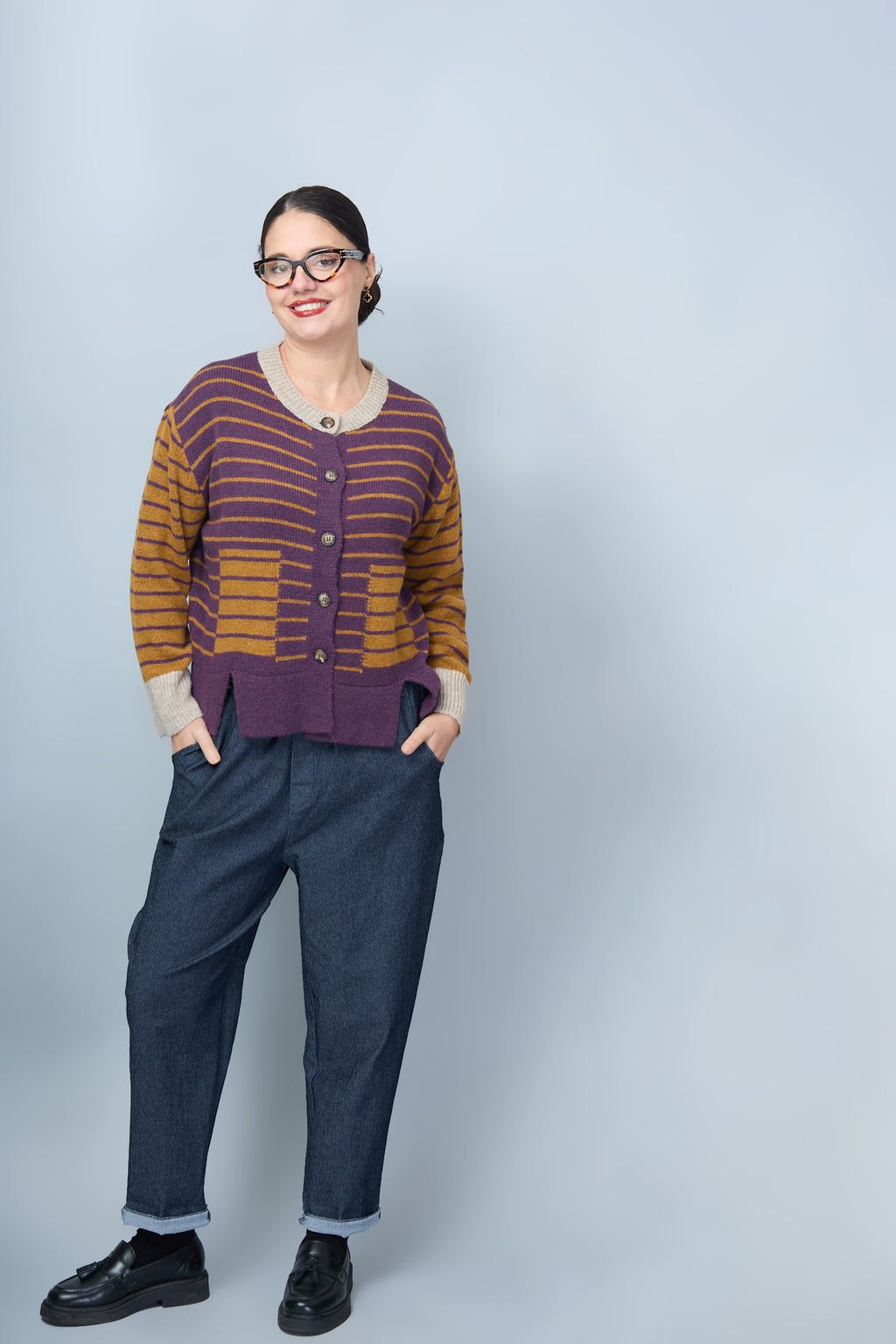 Chaqueta Asunción Morado