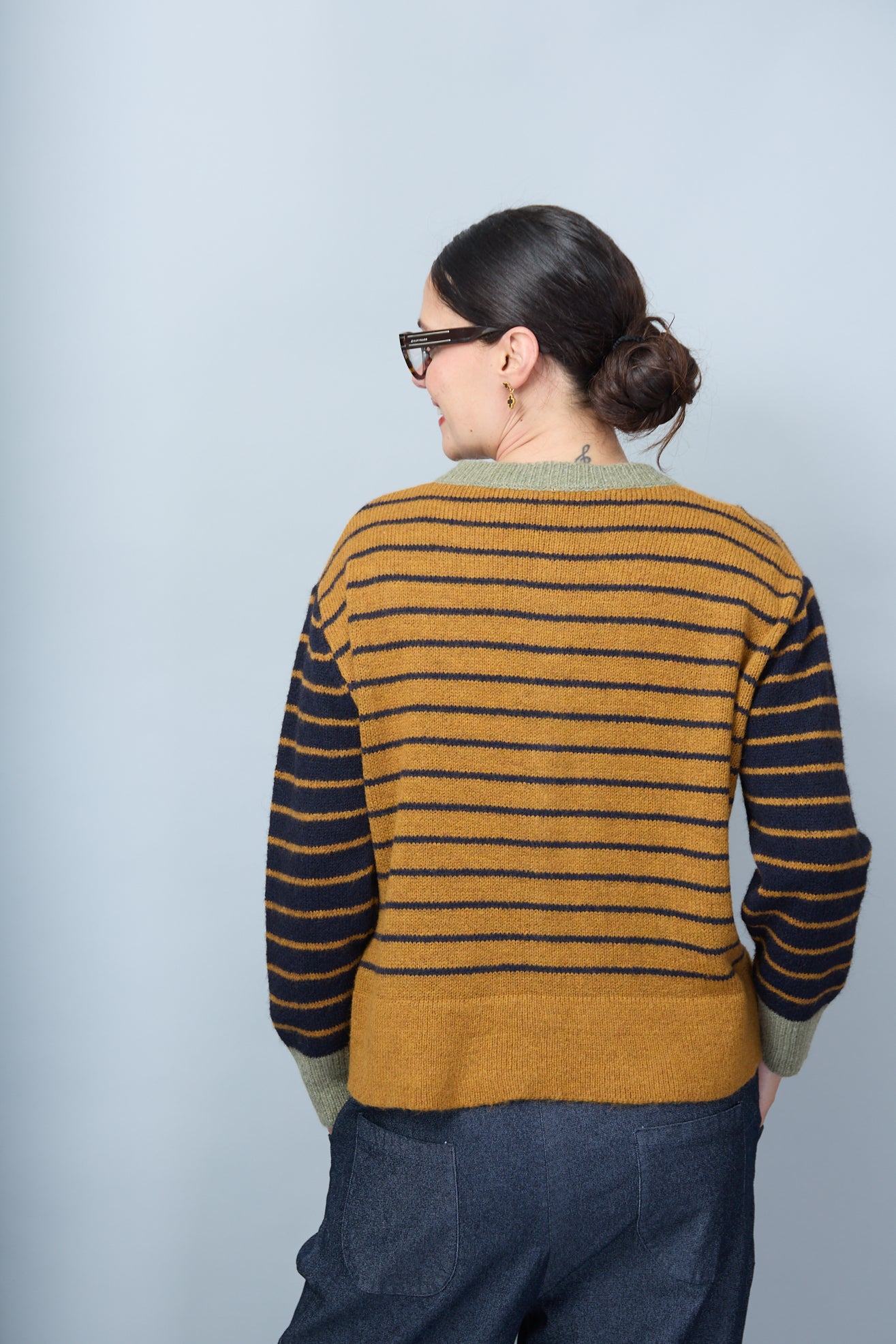 Chaqueta Asunción Mostaza