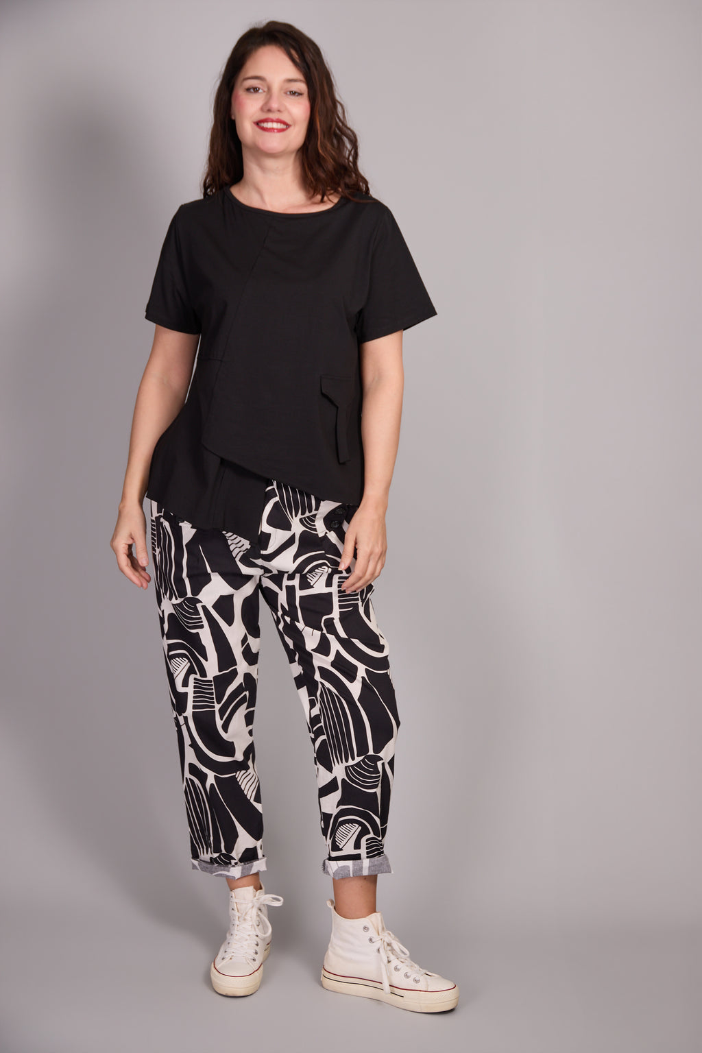 Camiseta Messina Negro