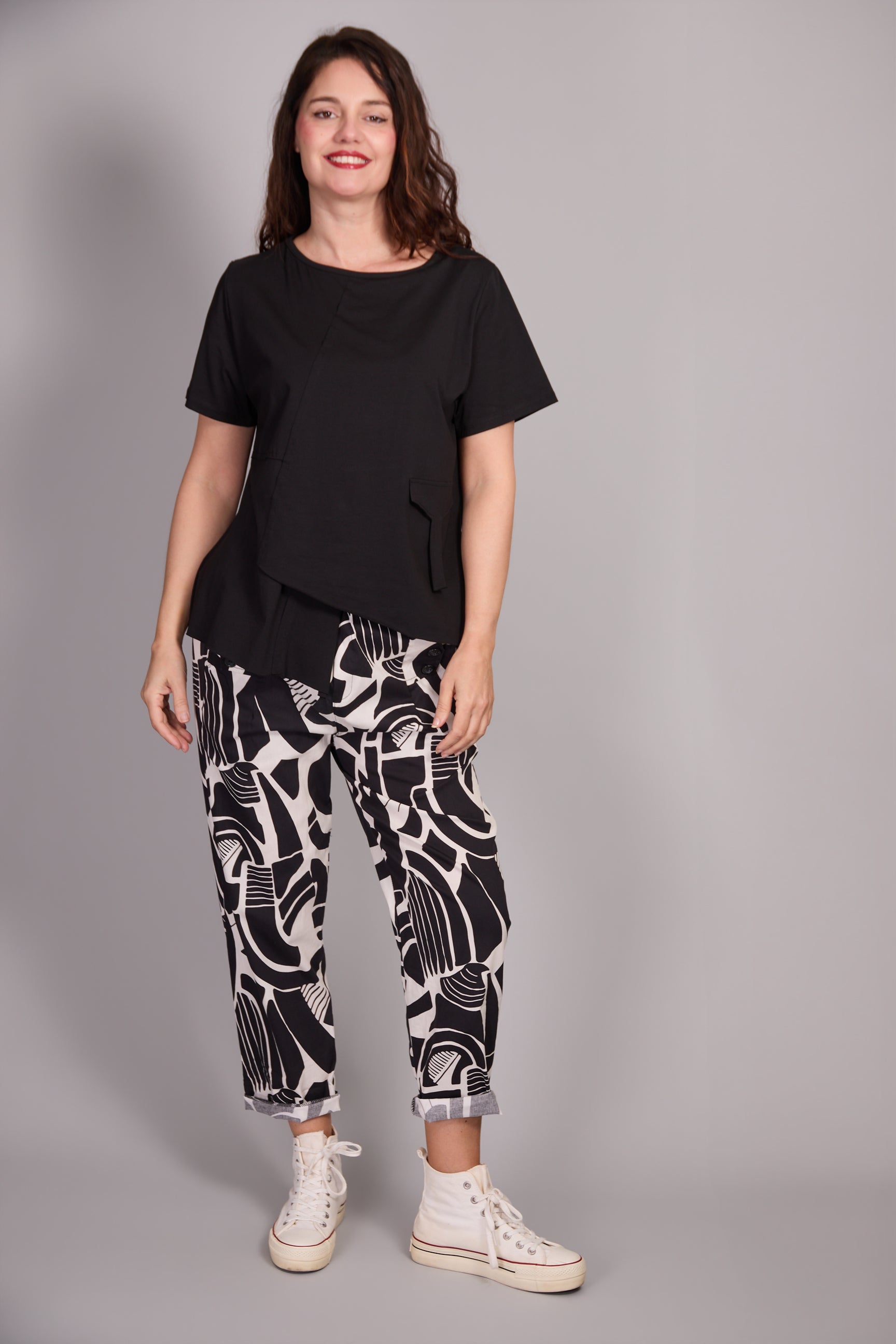 Camiseta Messina Negro