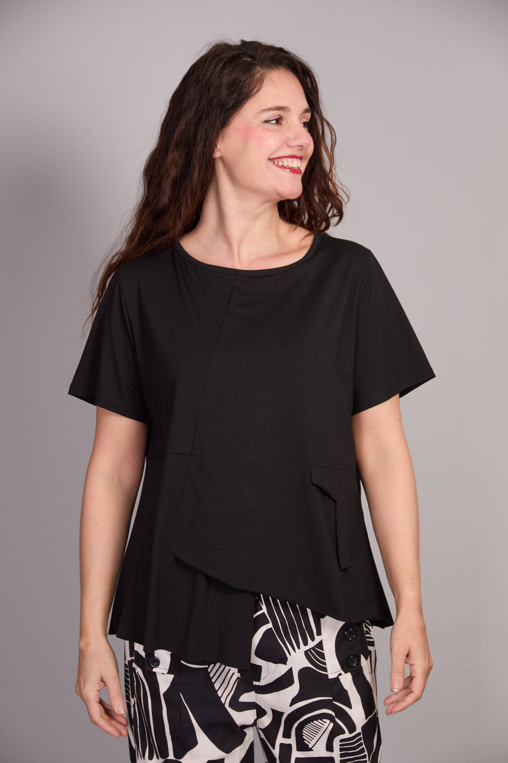 Camiseta Messina Negro