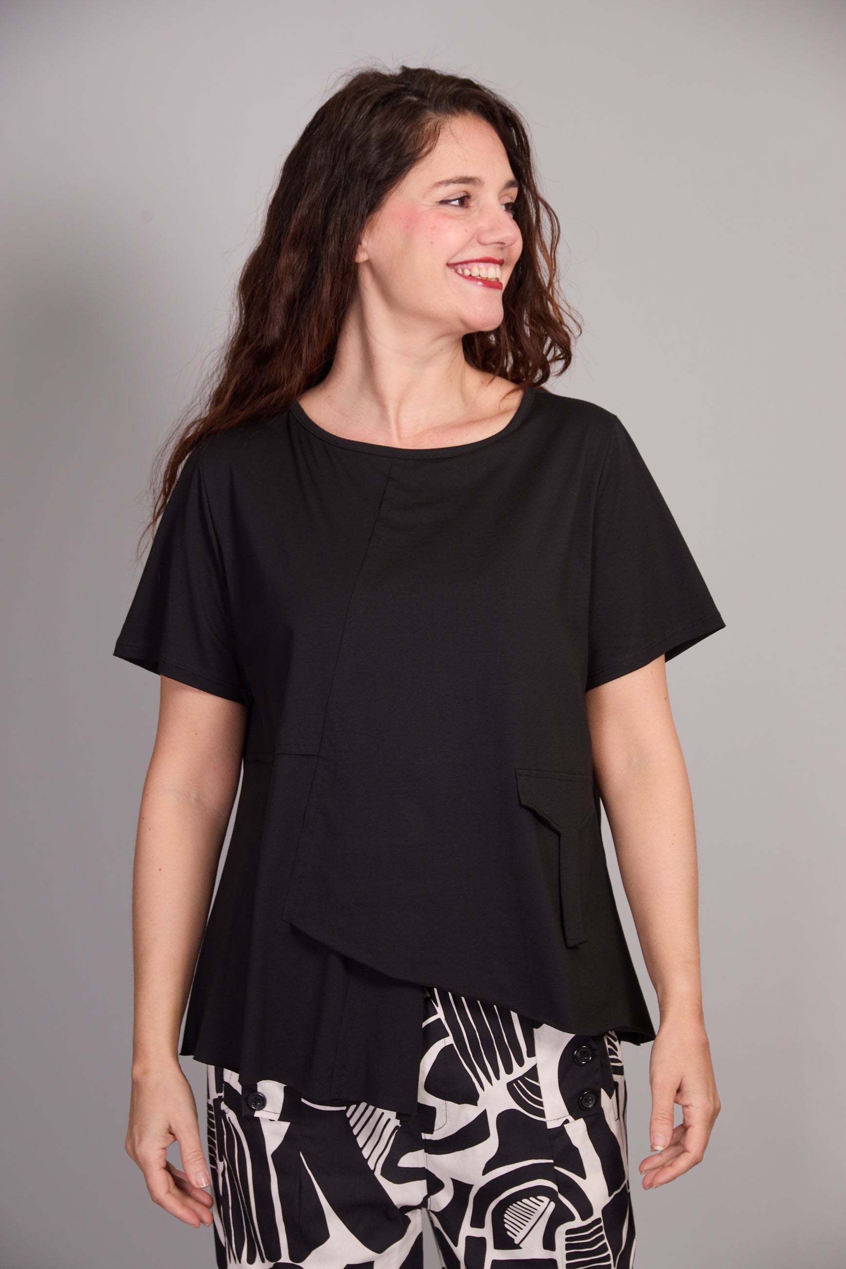 Camiseta Messina Negro