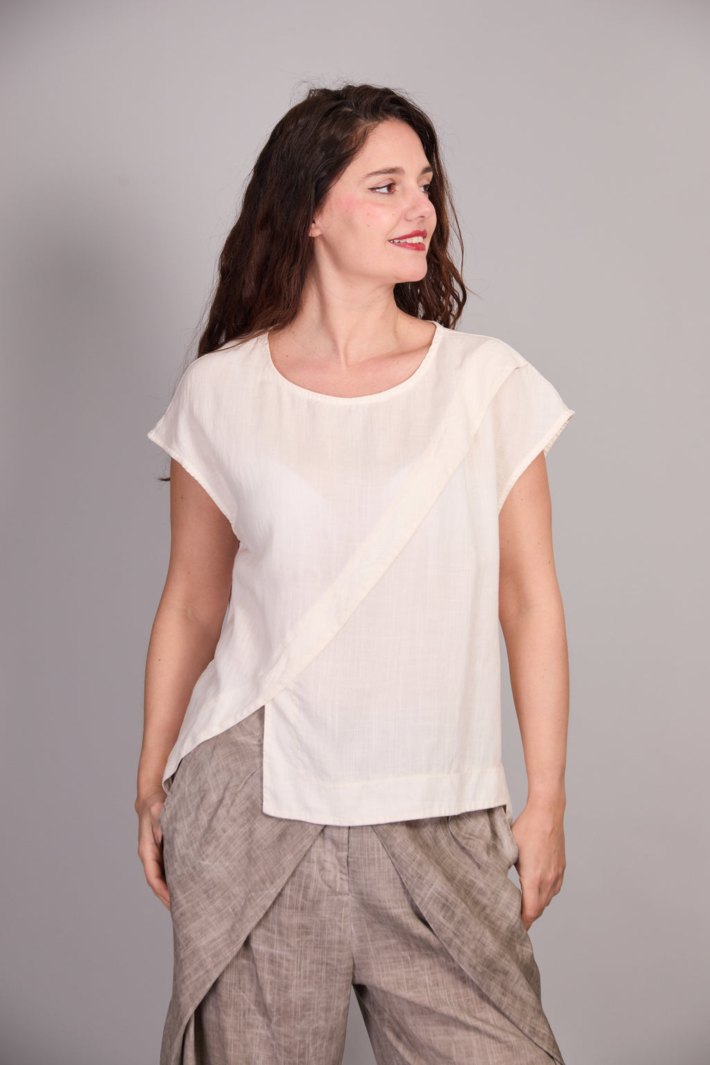 Blusa Carla Mantequilla
