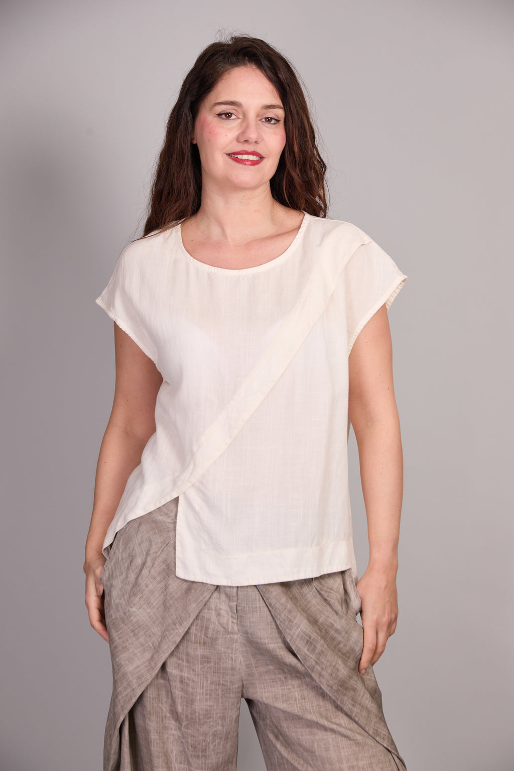 Blusa Carla Mantequilla