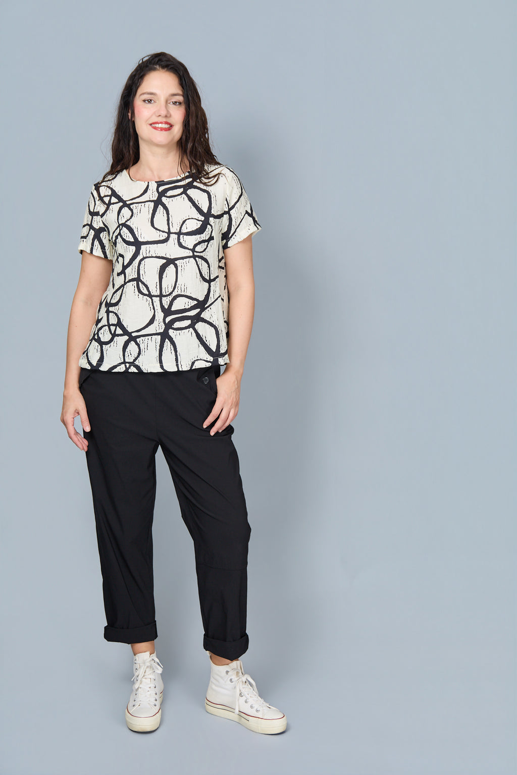 Blusa Visone Mantequilla