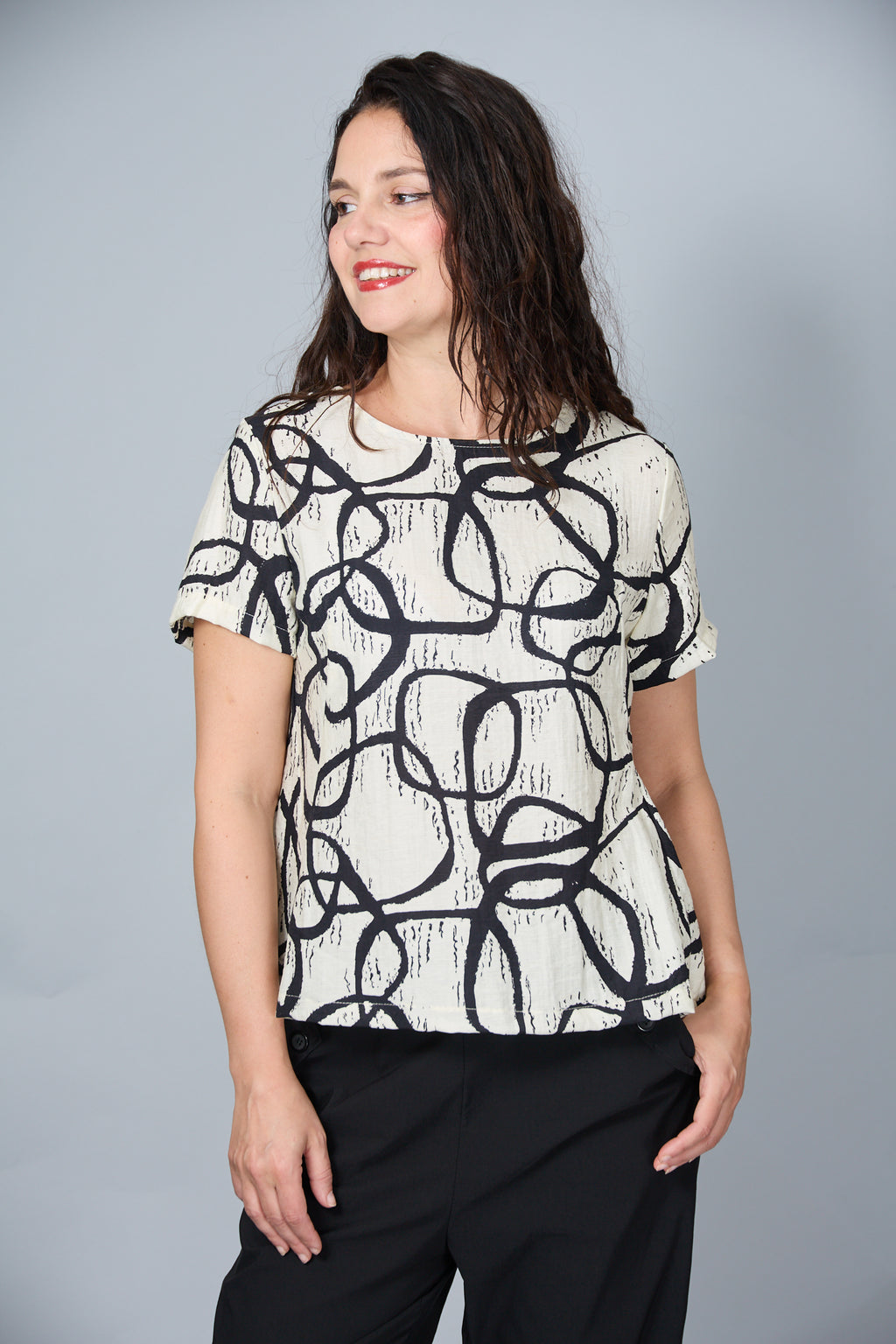 Blusa Visone Mantequilla